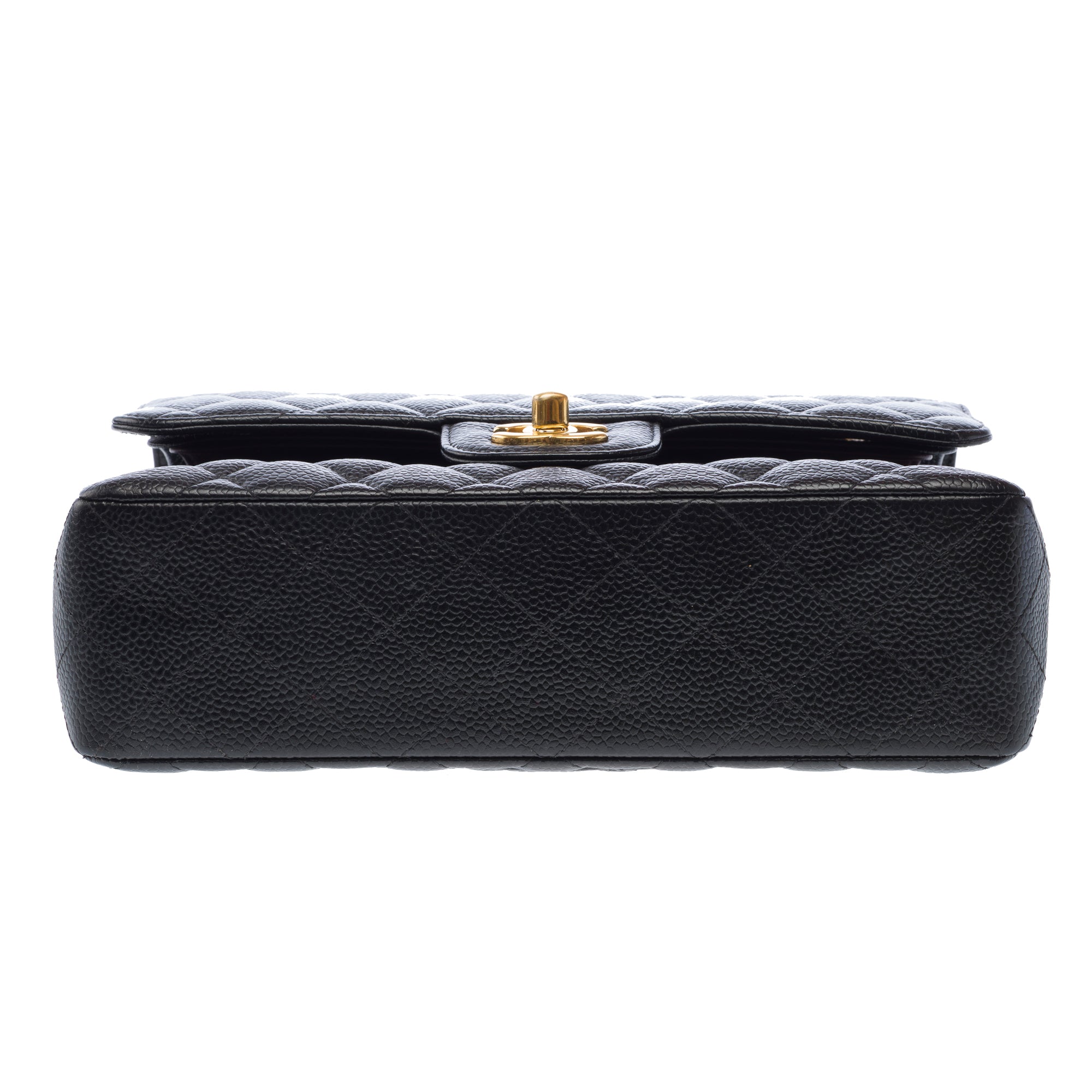 Sac CHANEL Timeless/Classique en Cuir Noir - 103262