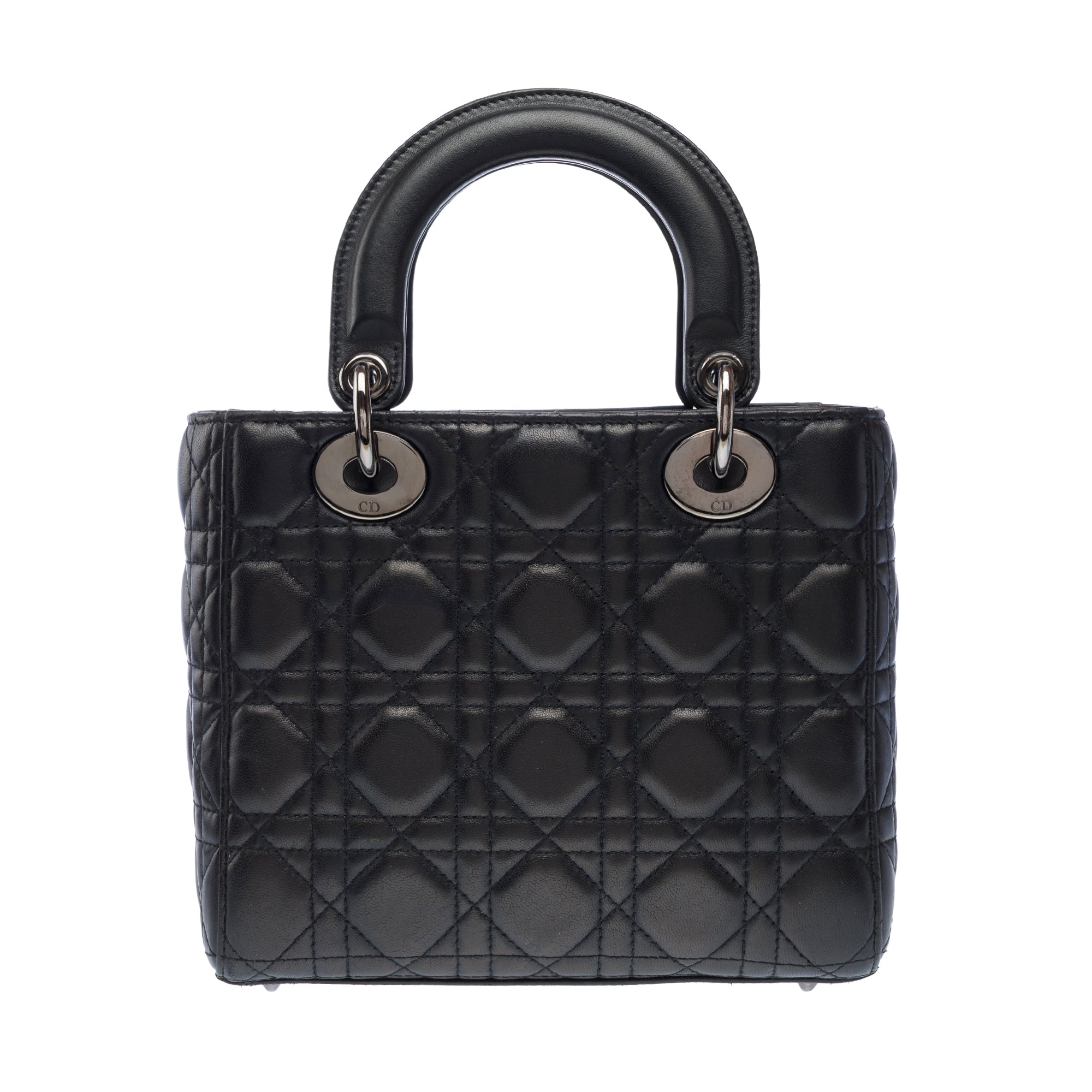 Sac DIOR Lady Dior en Cuir Noir - 103266