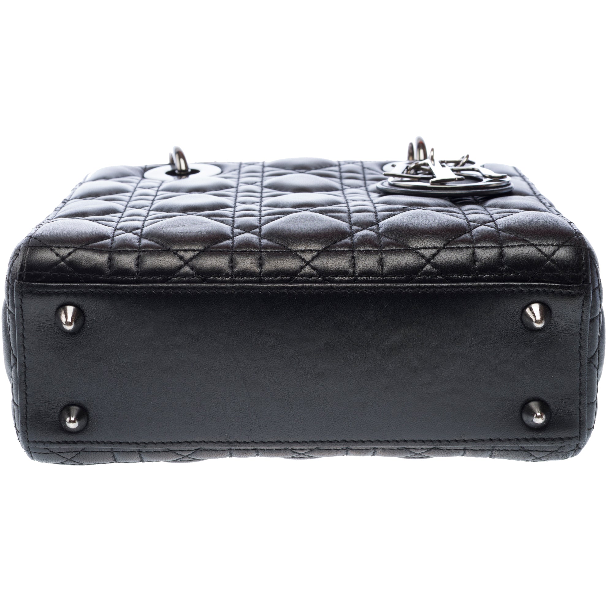 Sac DIOR Lady Dior en Cuir Noir - 103266