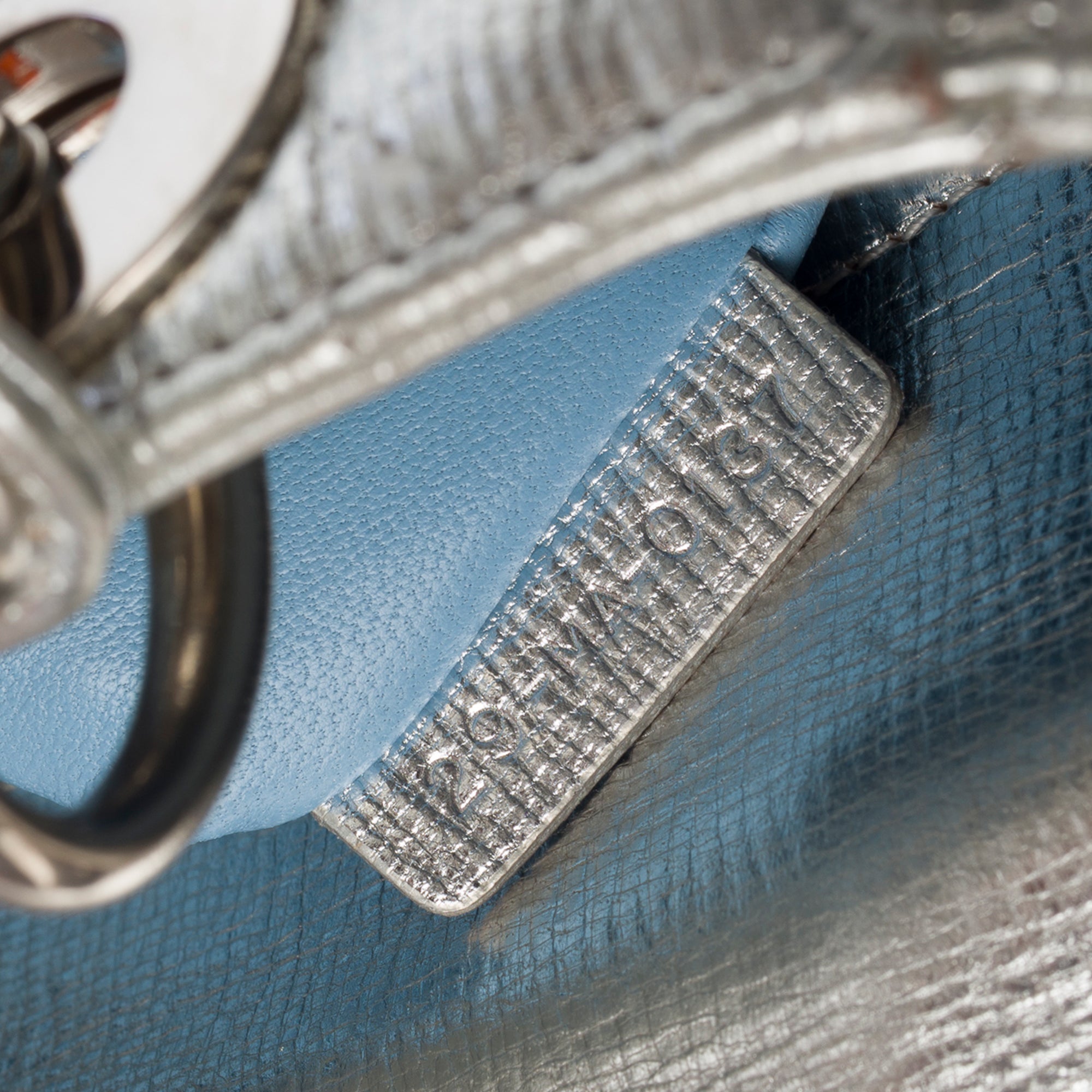 Sac DIOR Lady Dior en Cuir Argent - 103267