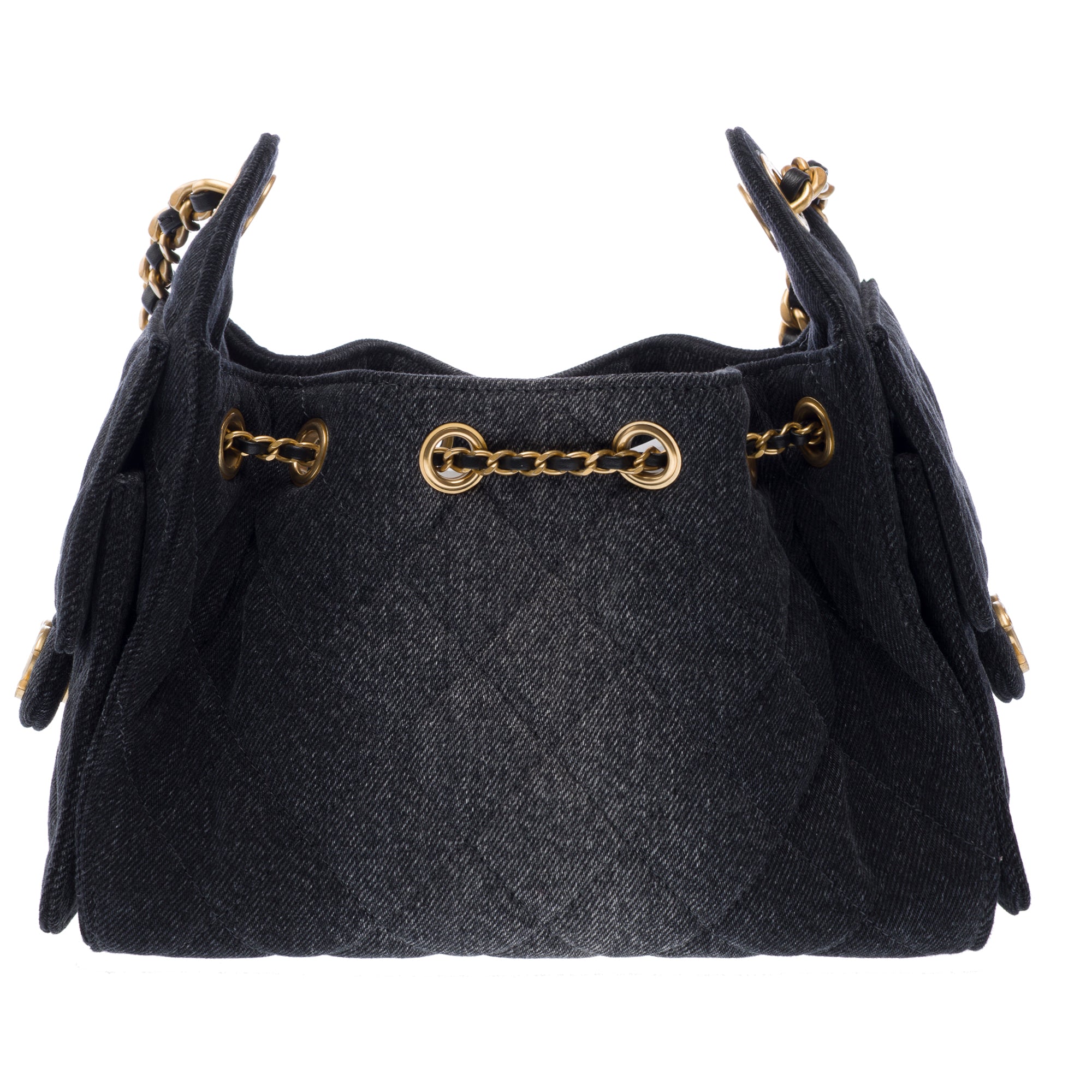 Sac CHANEL en Denim Noir - 103276