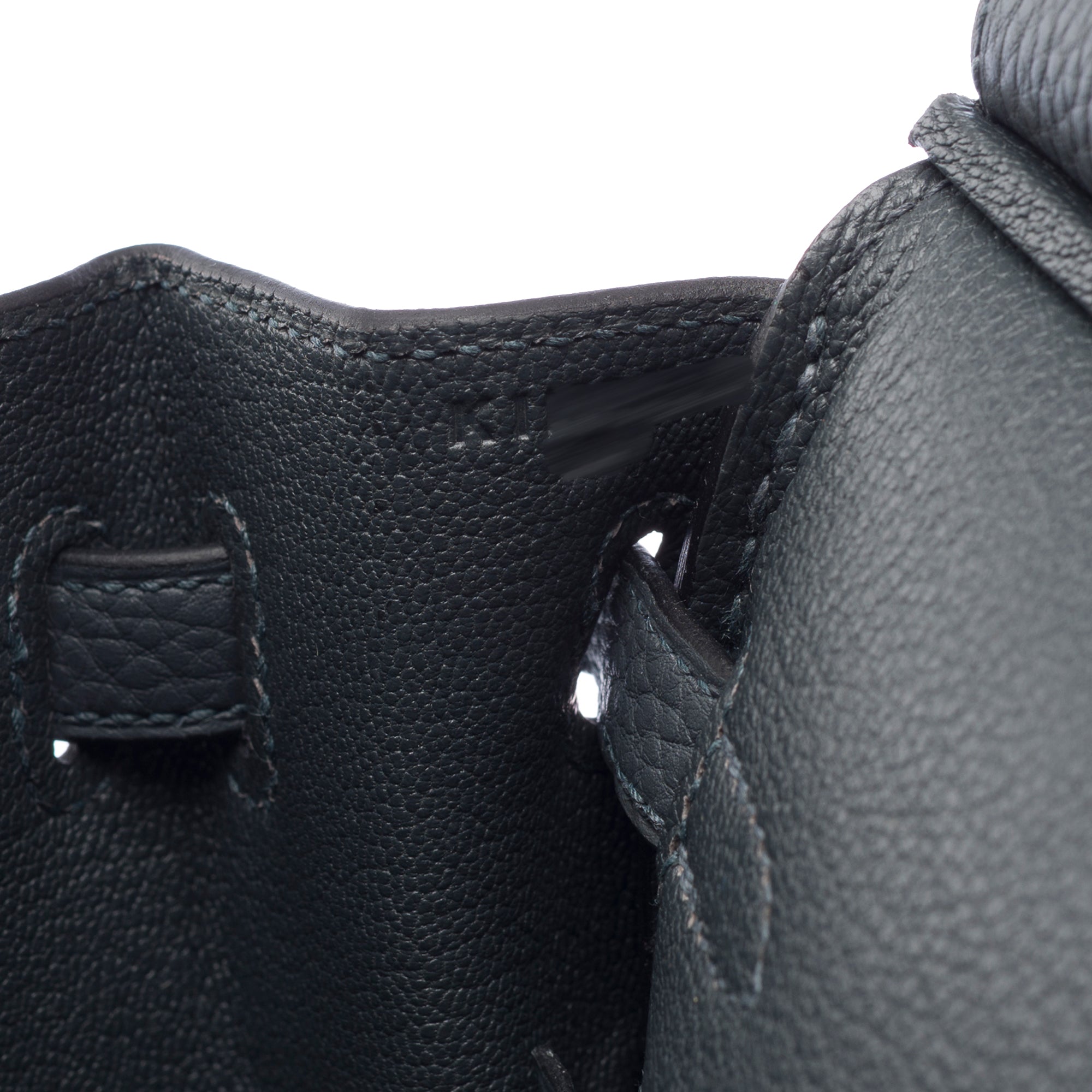 Sac HERMES Birkin 25 en Cuir Gris - 103280