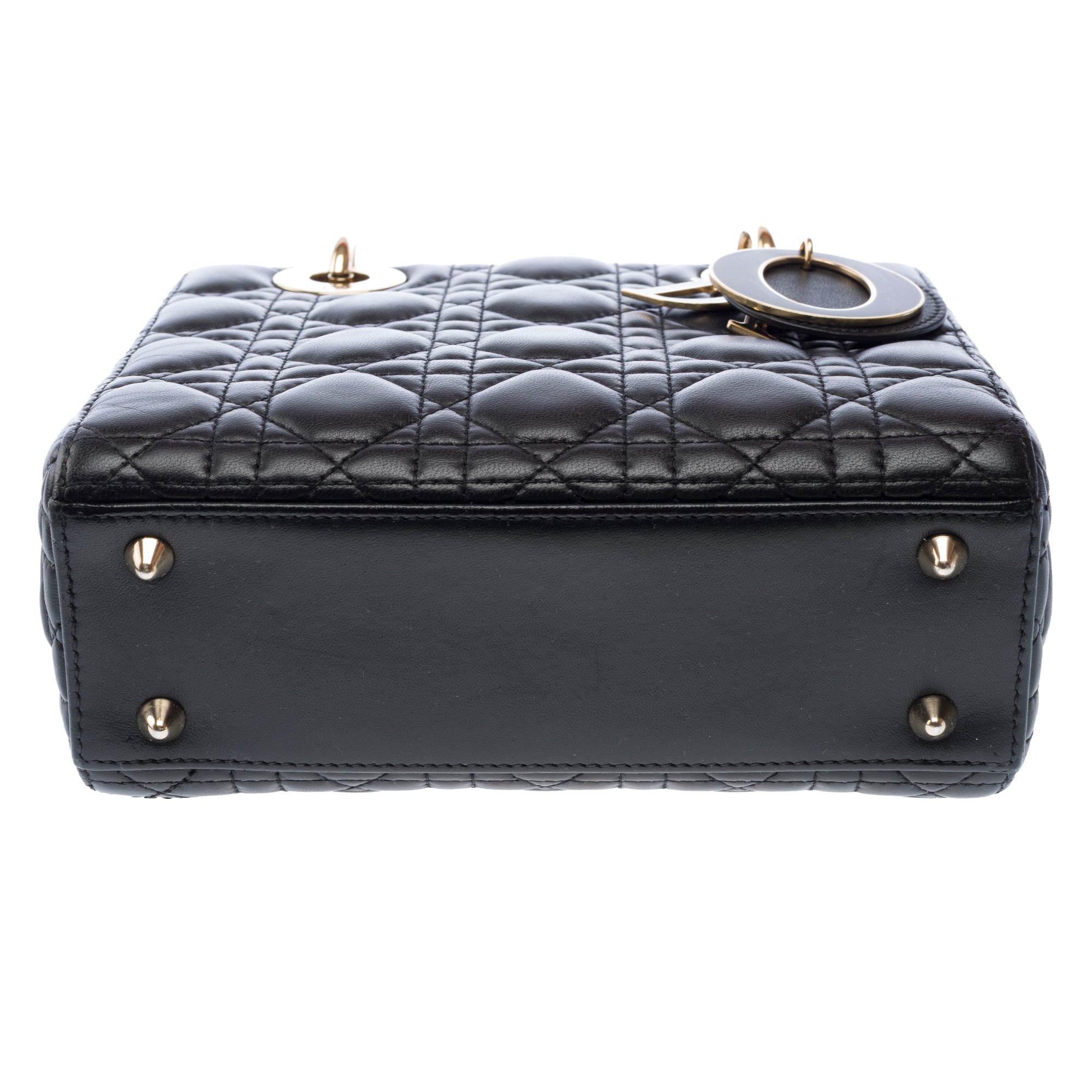 Sac DIOR Lady Dior en Cuir Noir - 103268