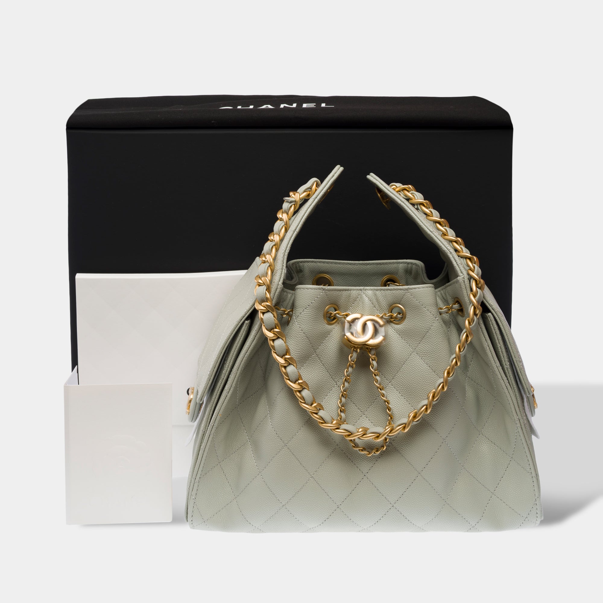 Sac CHANEL en Cuir Vert - 103293