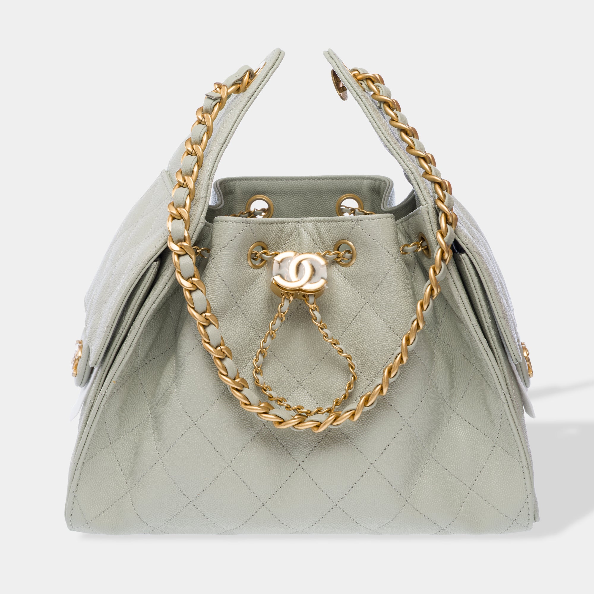 Sac CHANEL en Cuir Vert - 103293