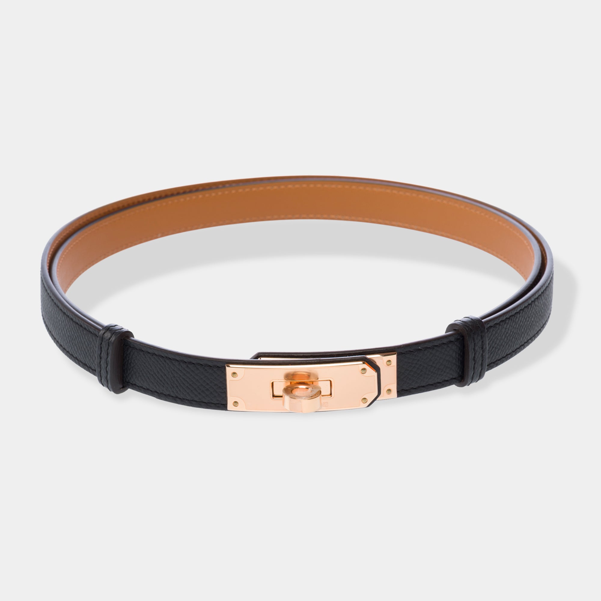 Accessoire HERMES Kelly en Cuir Noir - 103250