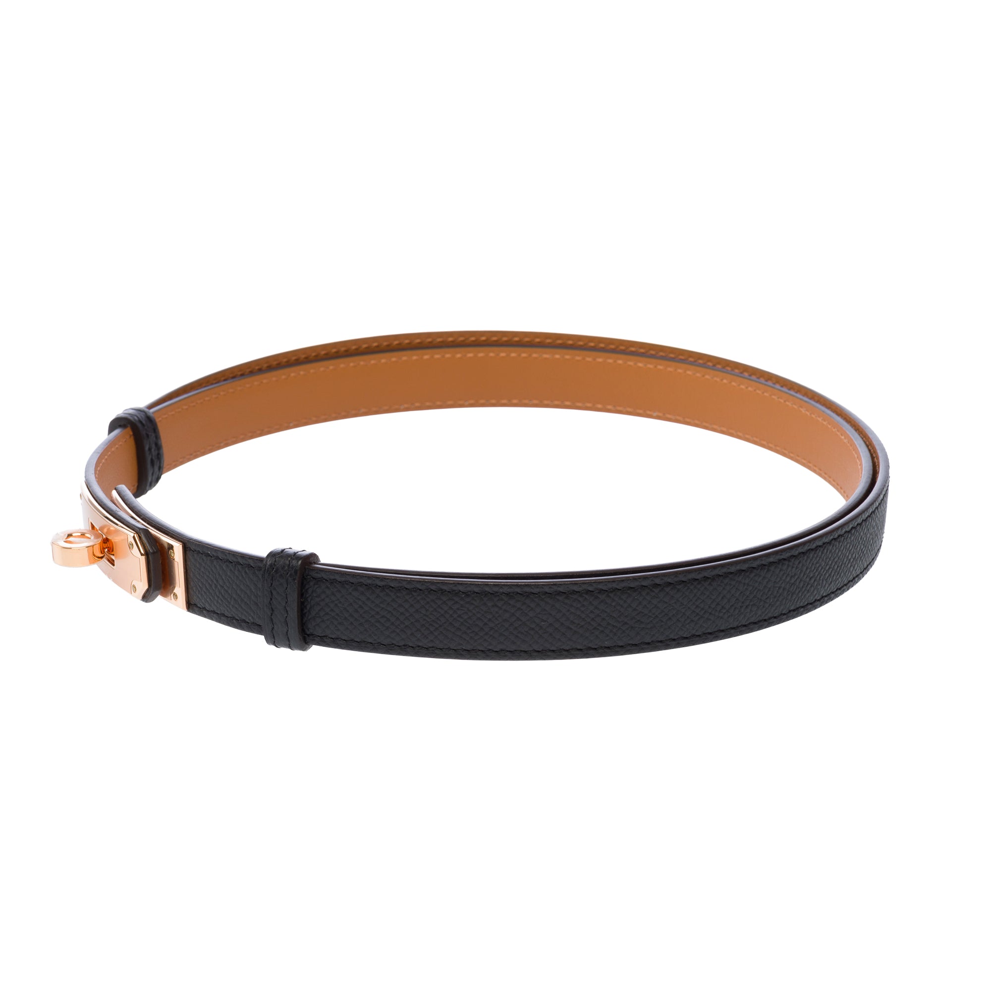 Accessoire HERMES Kelly en Cuir Noir - 103250