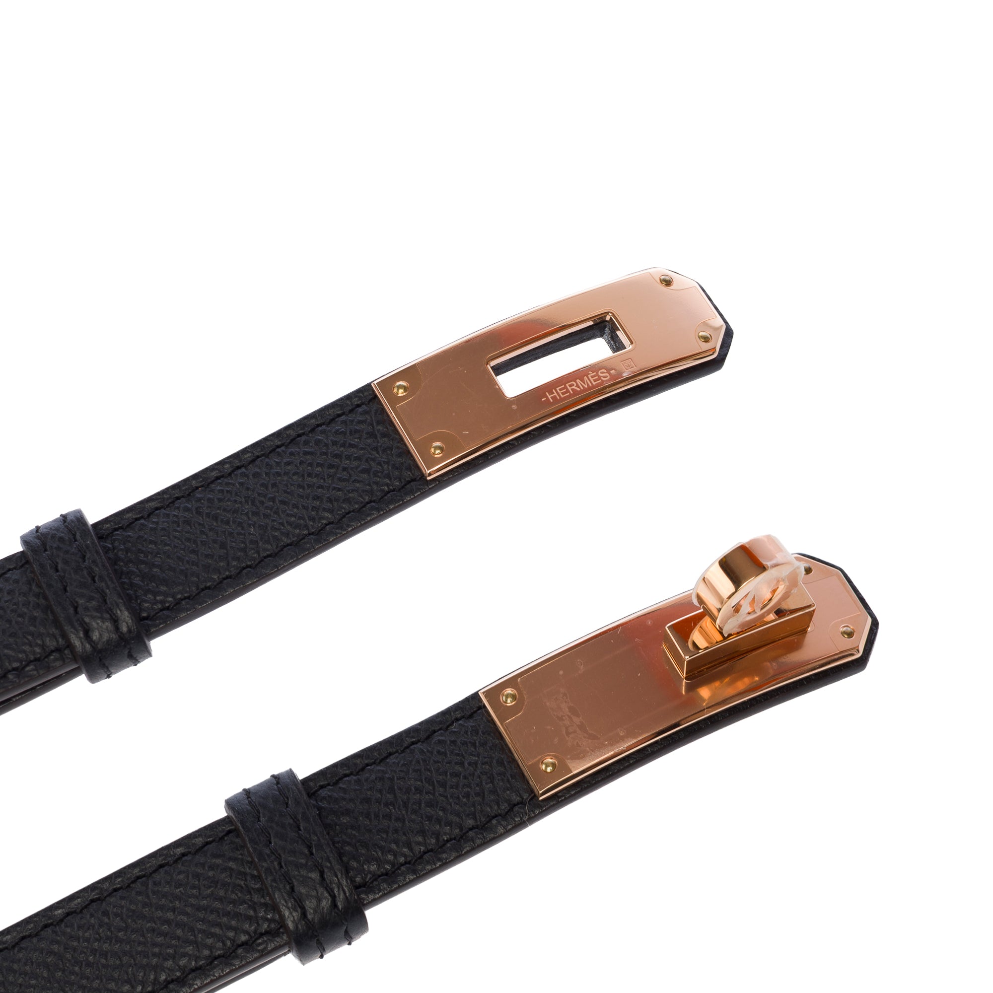 Accessoire HERMES Kelly en Cuir Noir - 103250