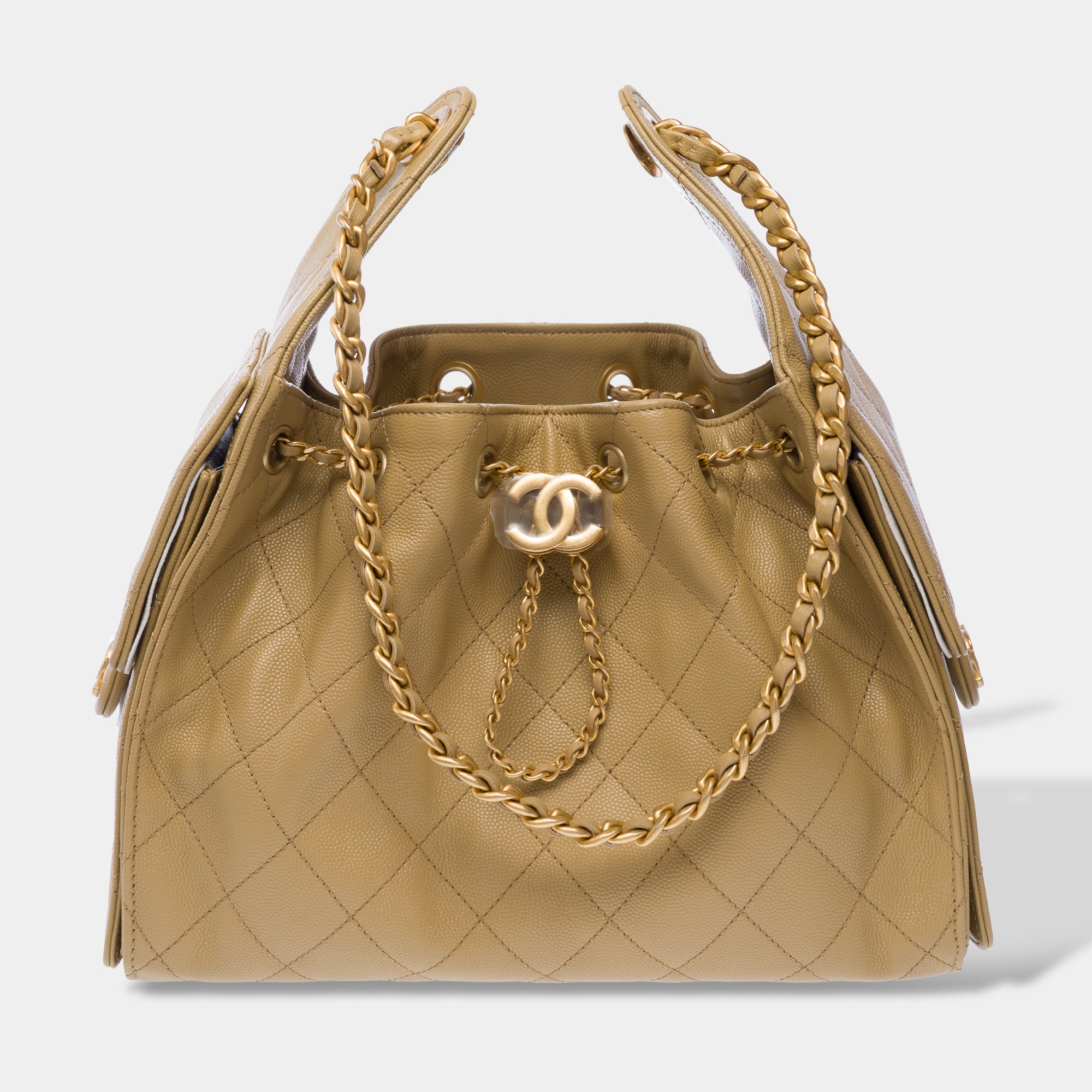 Sac CHANEL en Cuir Beige - 103292
