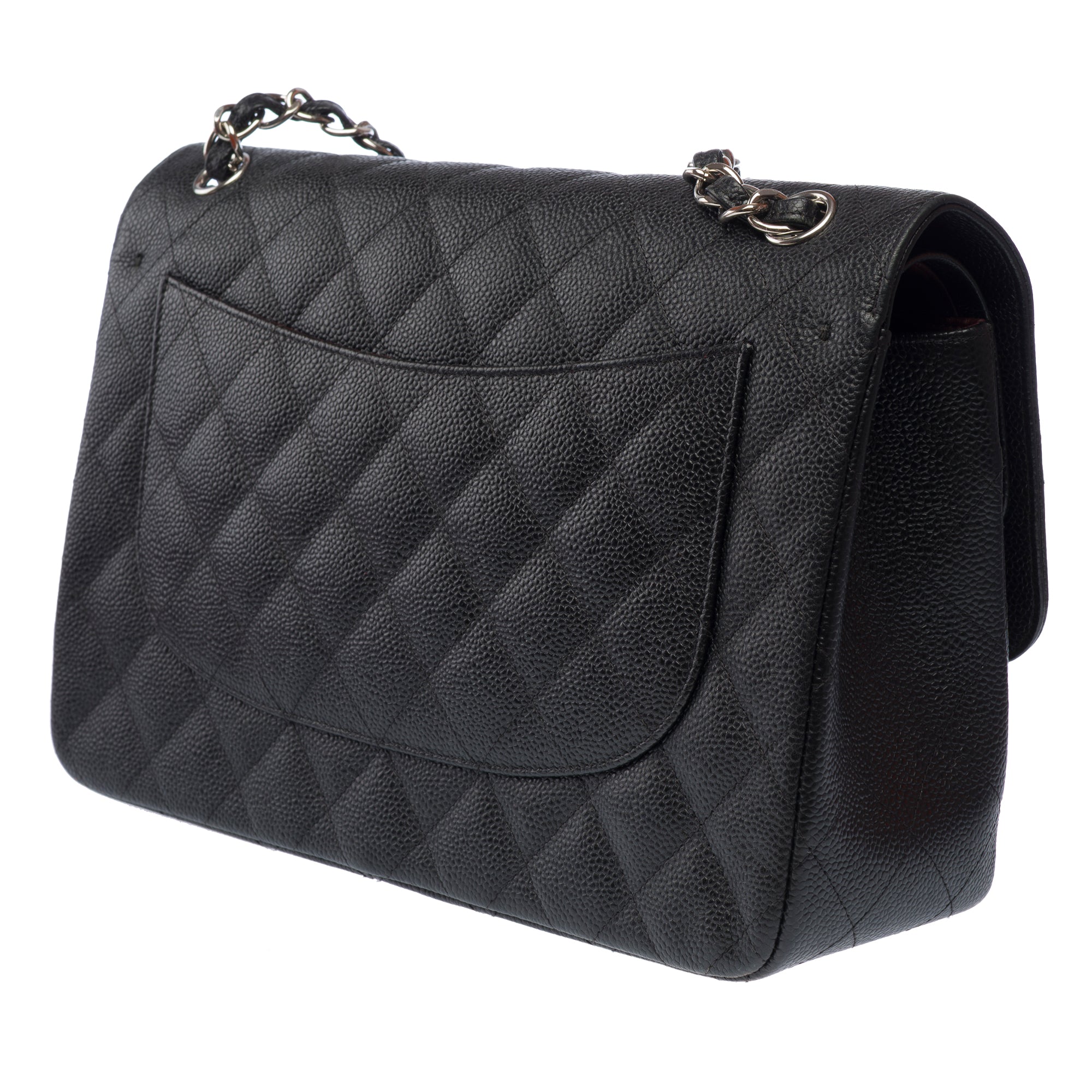 Sac CHANEL Timeless/Classique en Cuir Noir - 103283