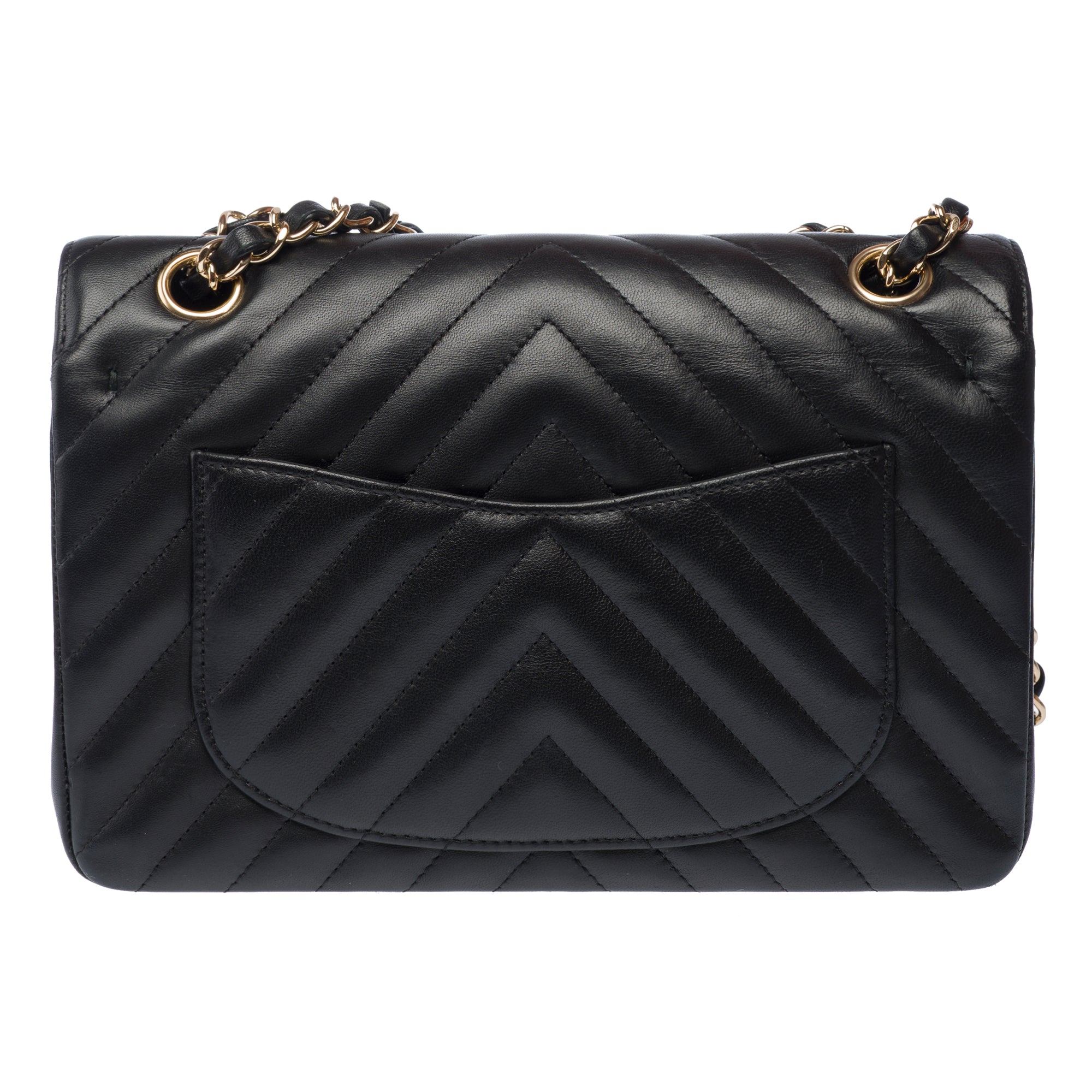 Sac CHANEL Timeless/Classique en Cuir Noir - 103317