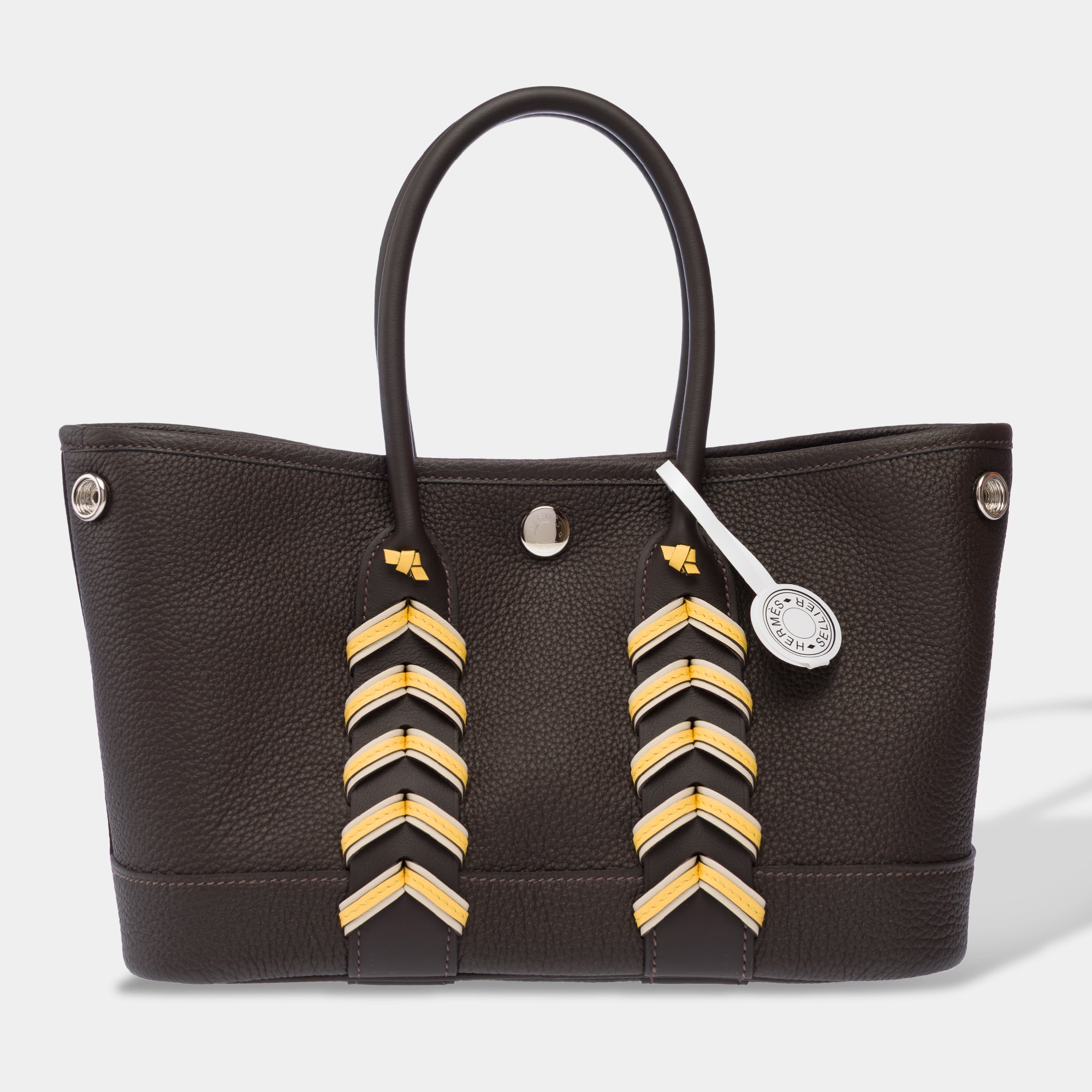 Sac HERMES Garden Party en Cuir Marron - 103323