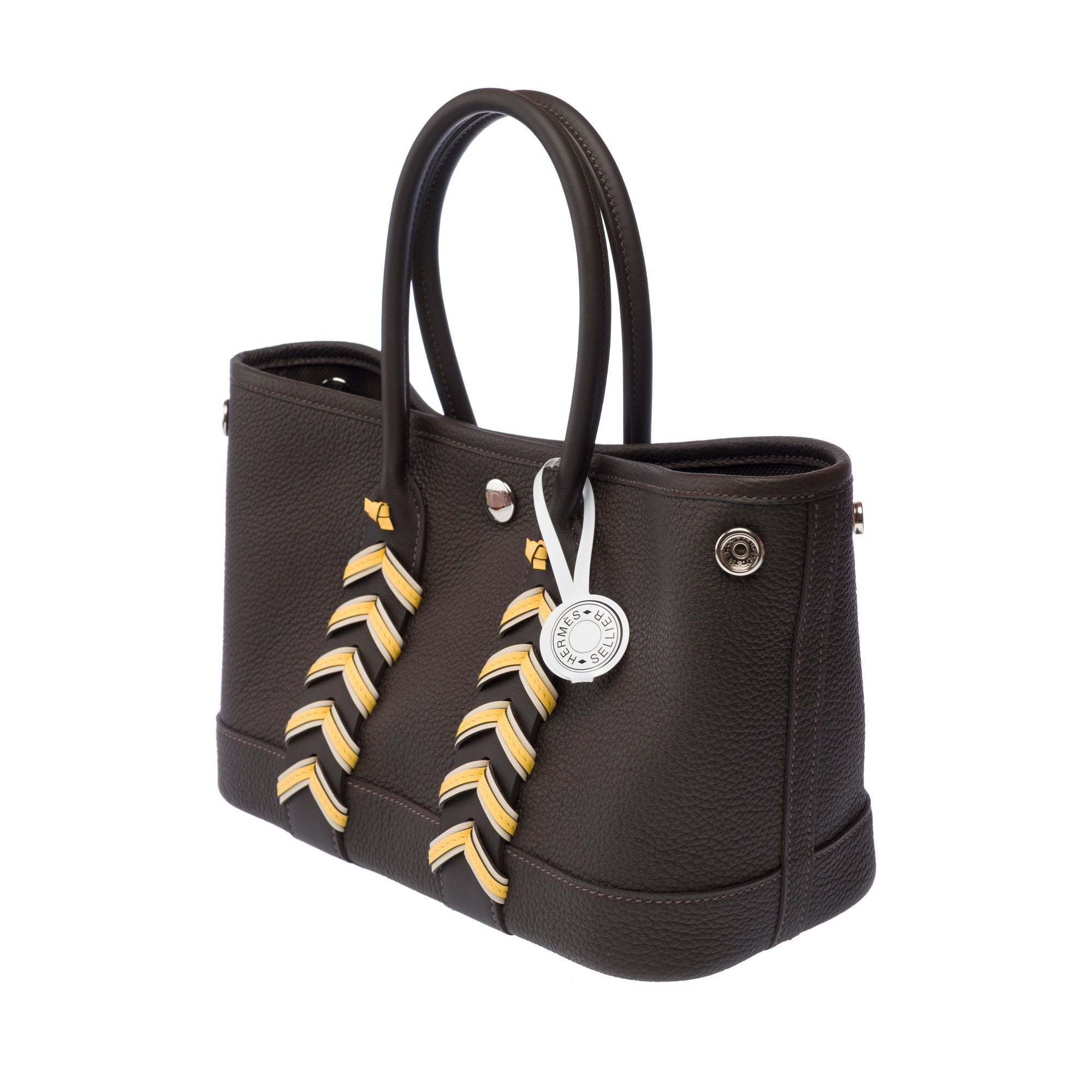 Sac HERMES Garden Party en Cuir Marron - 103323