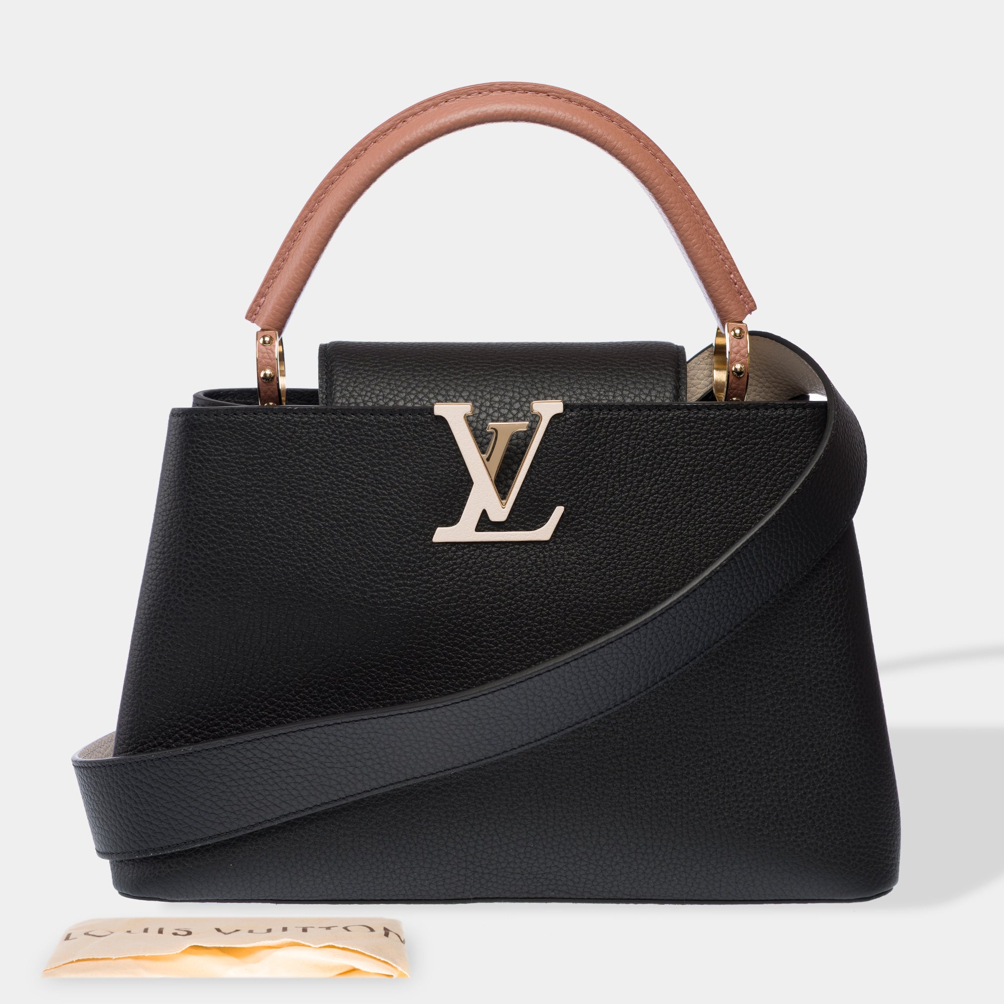 Sac LOUIS VUITTON Capucines en Cuir Noir - 103320
