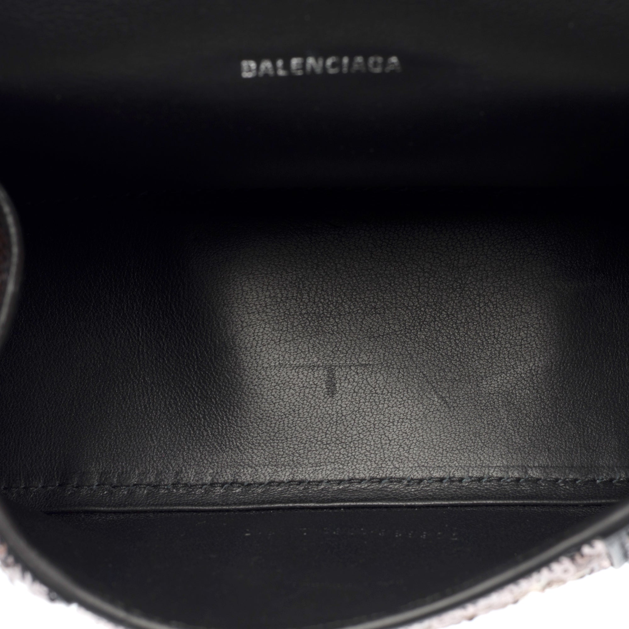 Sac BALENCIAGA Hourglass en Briller Argent - 103319