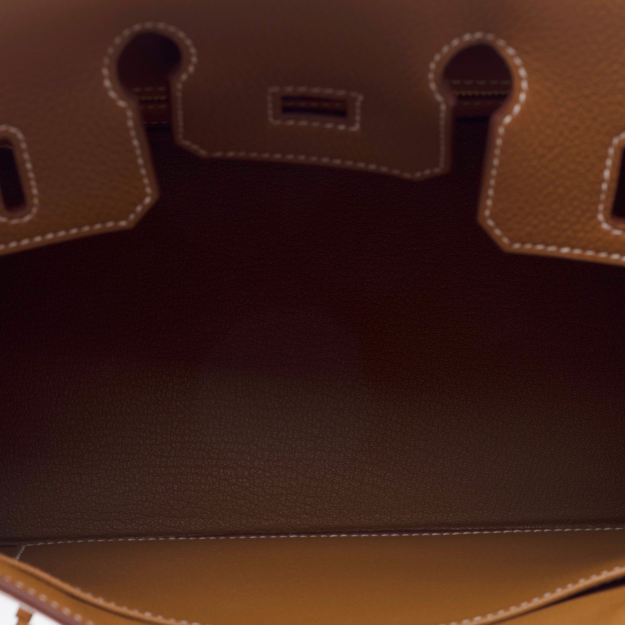 Sac HERMES Birkin 25 en Cuir Doré - 103325