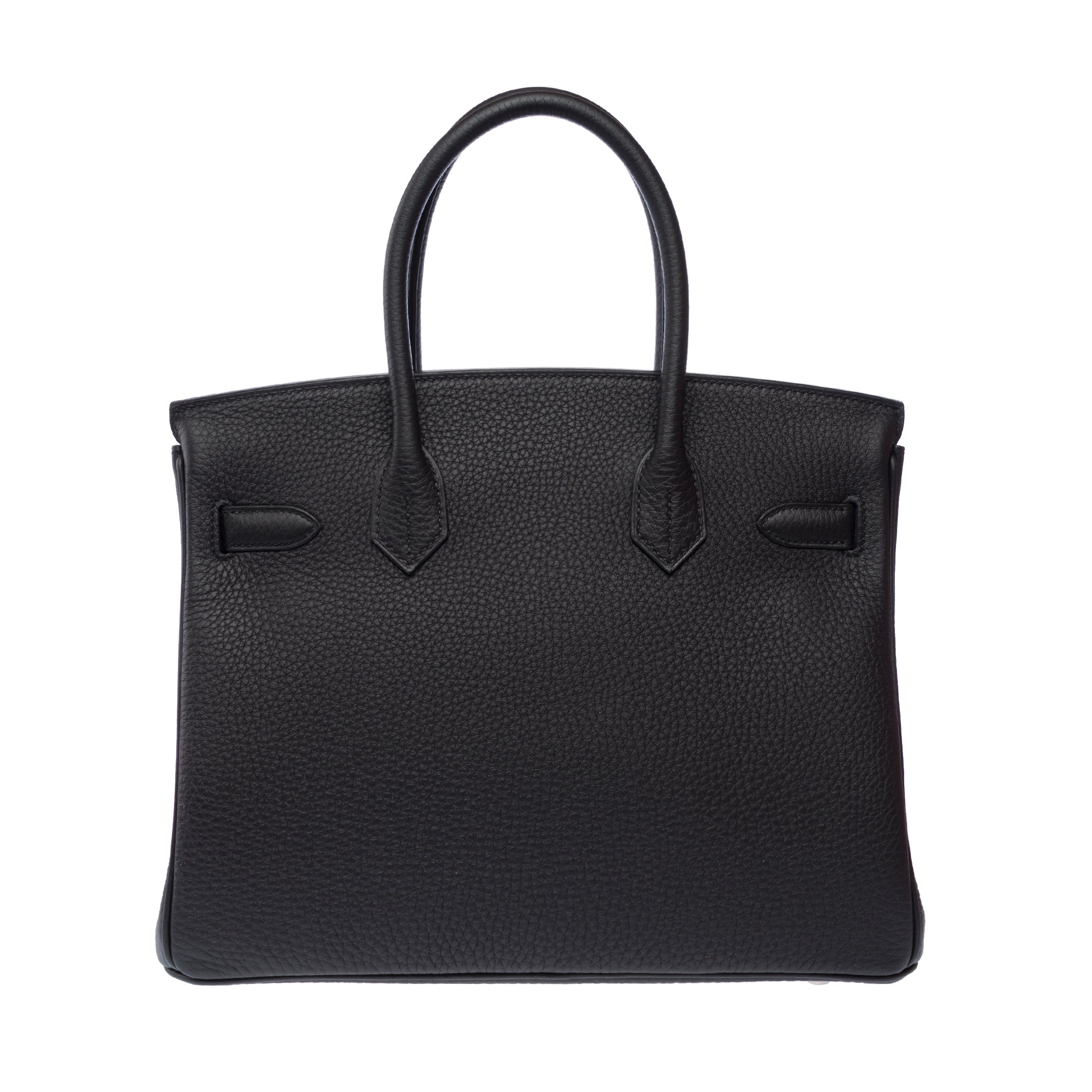 Sac HERMES Birkin 30 en Cuir Noir - 103327
