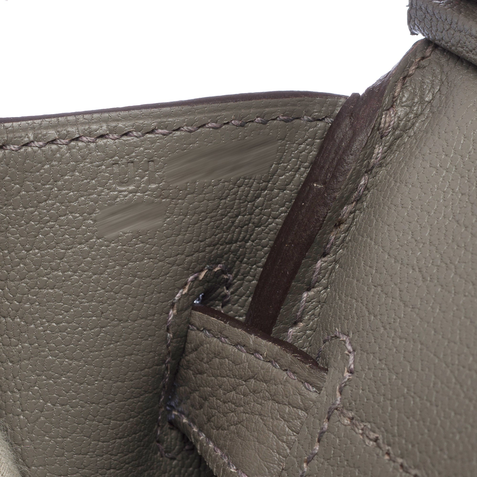 Sac HERMES Birkin 30 en Cuir Gris - 103307