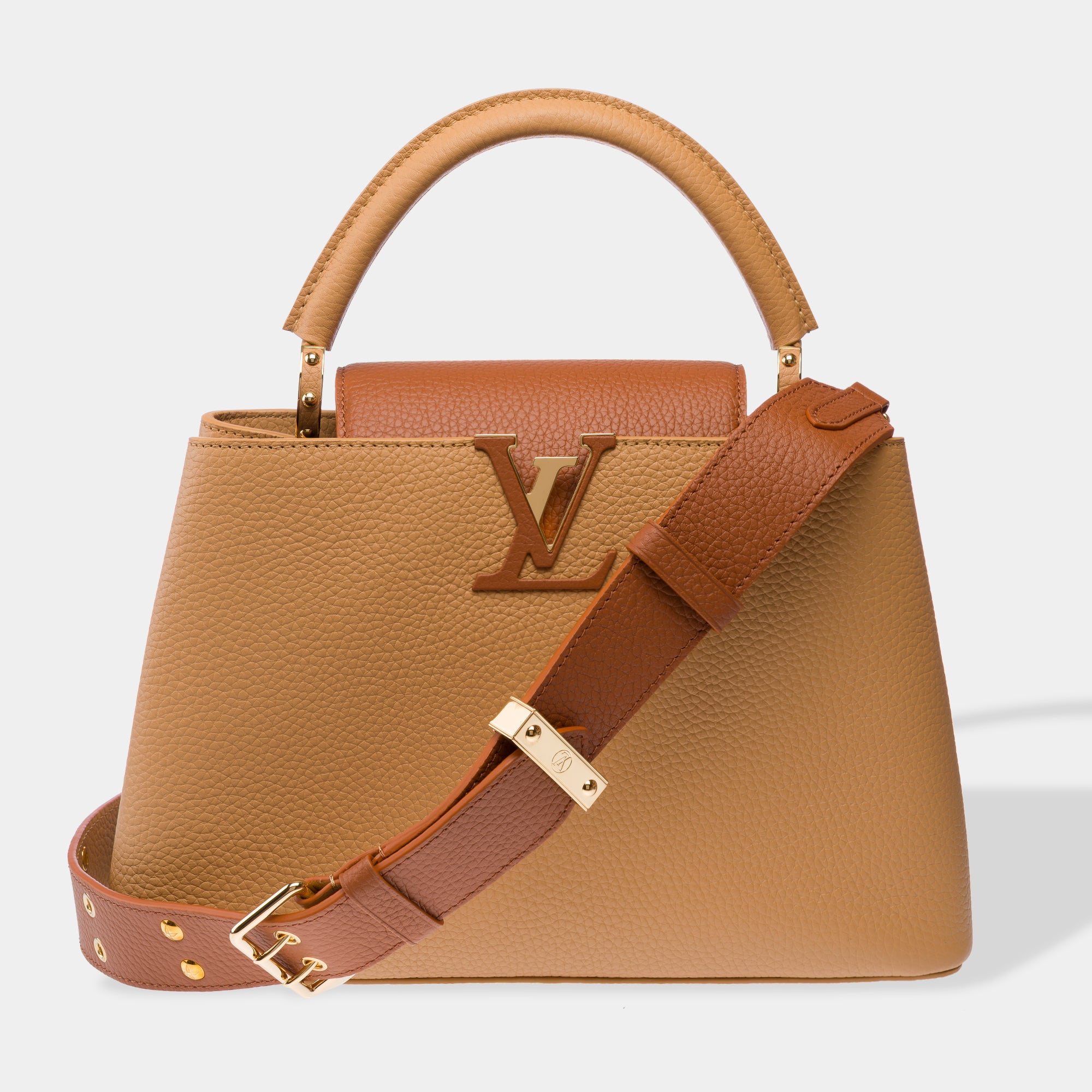 Sac LOUIS VUITTON Capucines en Cuir Marron - 103321