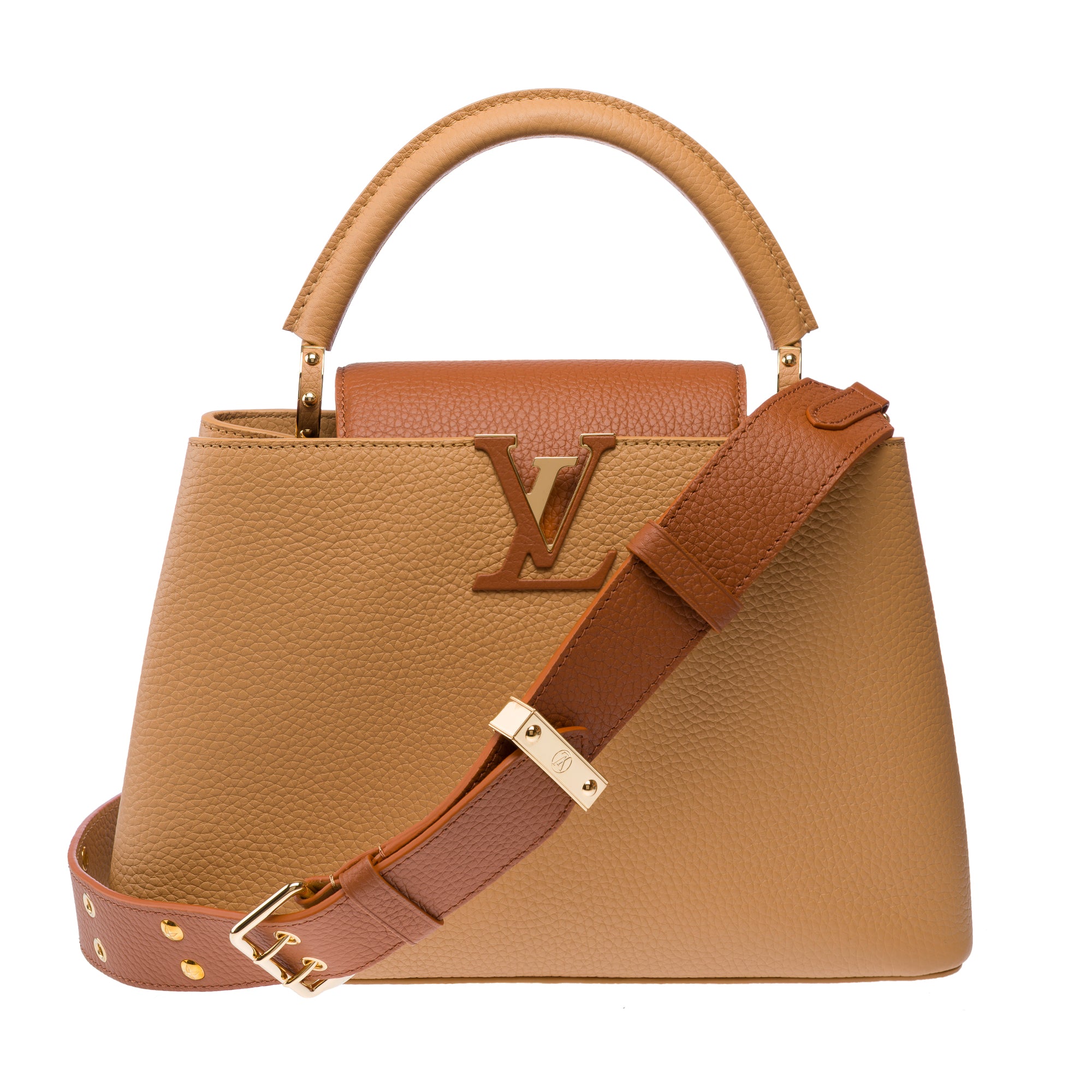 Sac LOUIS VUITTON Capucines en Cuir Marron - 103321