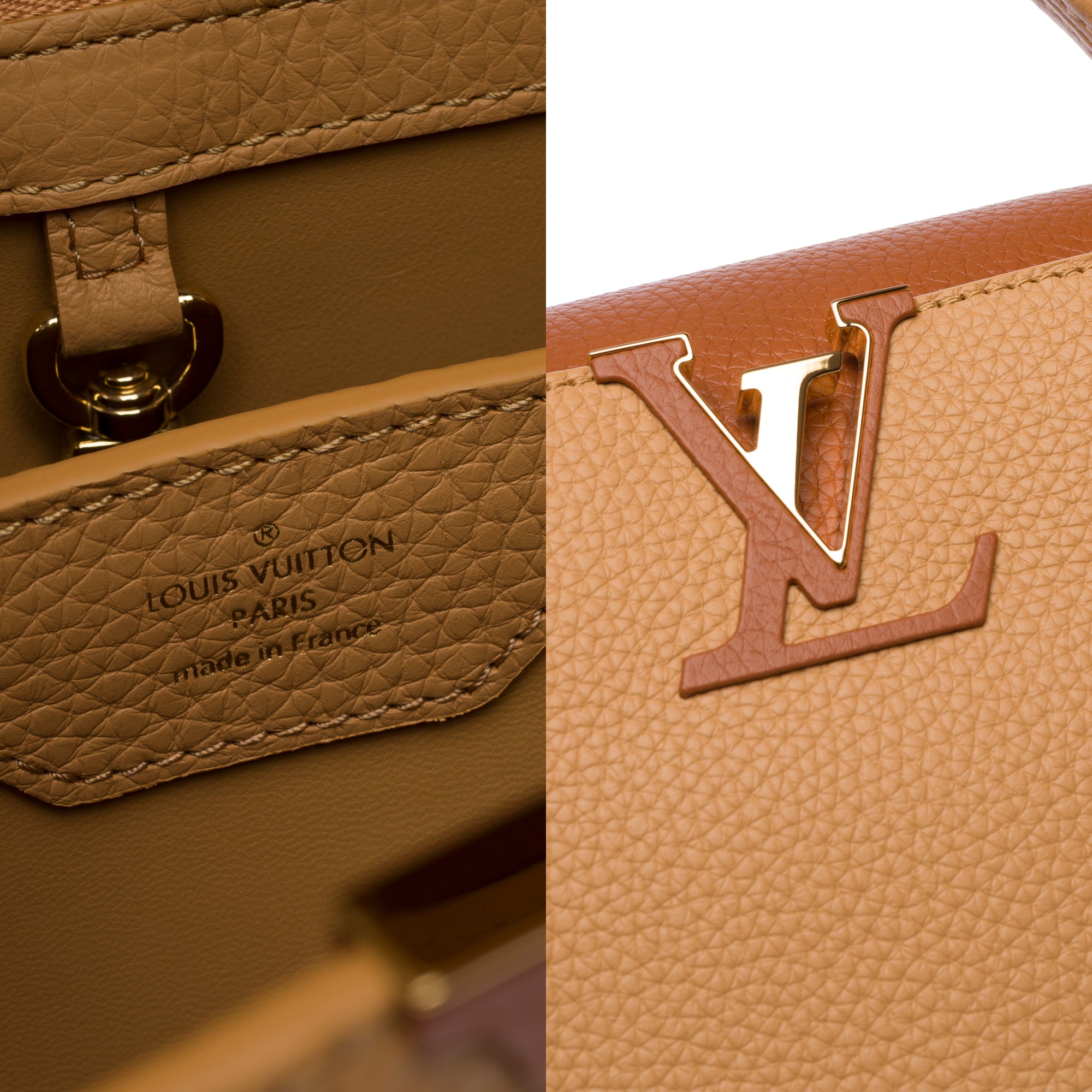 Sac LOUIS VUITTON Capucines en Cuir Marron - 103321