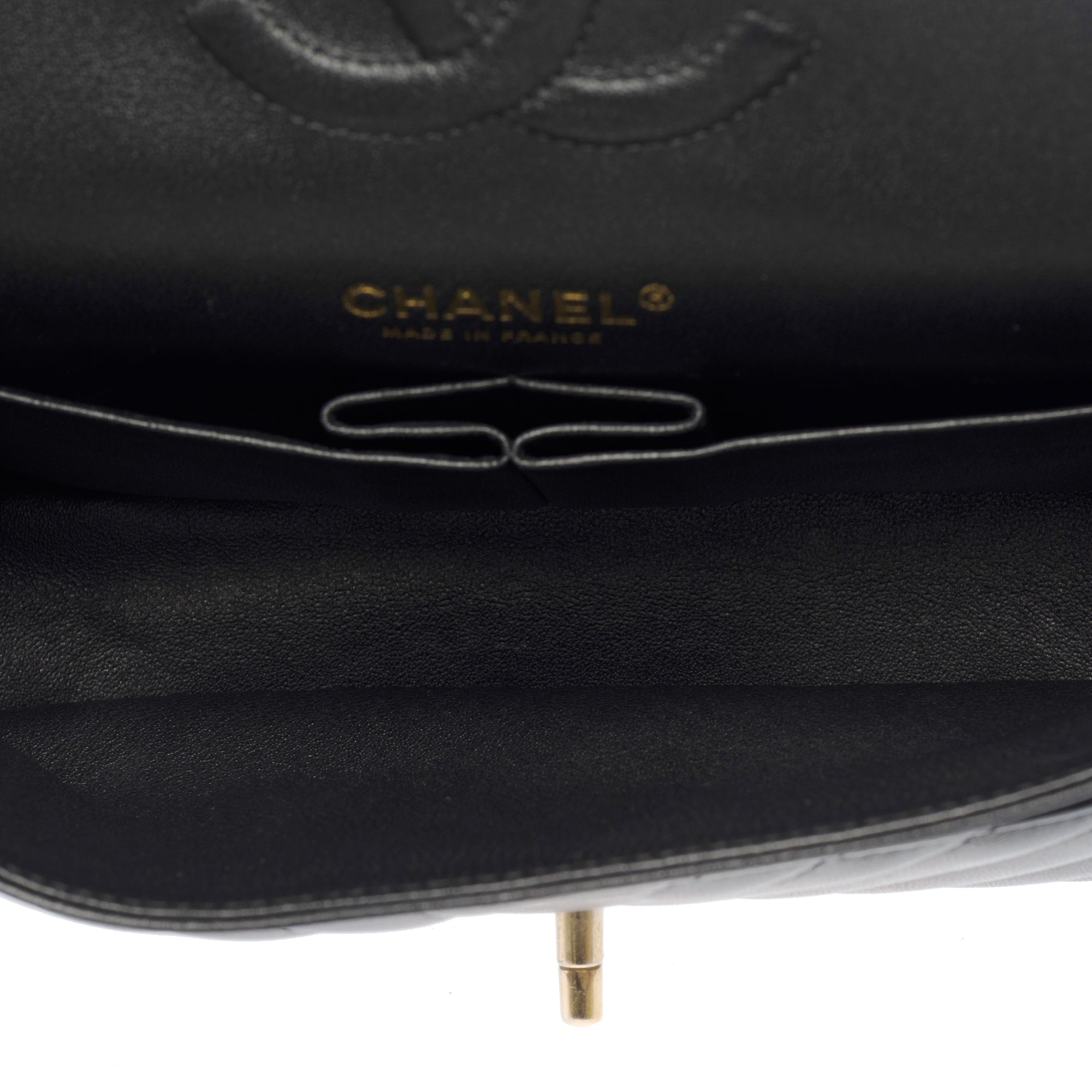 Sac CHANEL Timeless/Classique en Cuir Noir - 103310