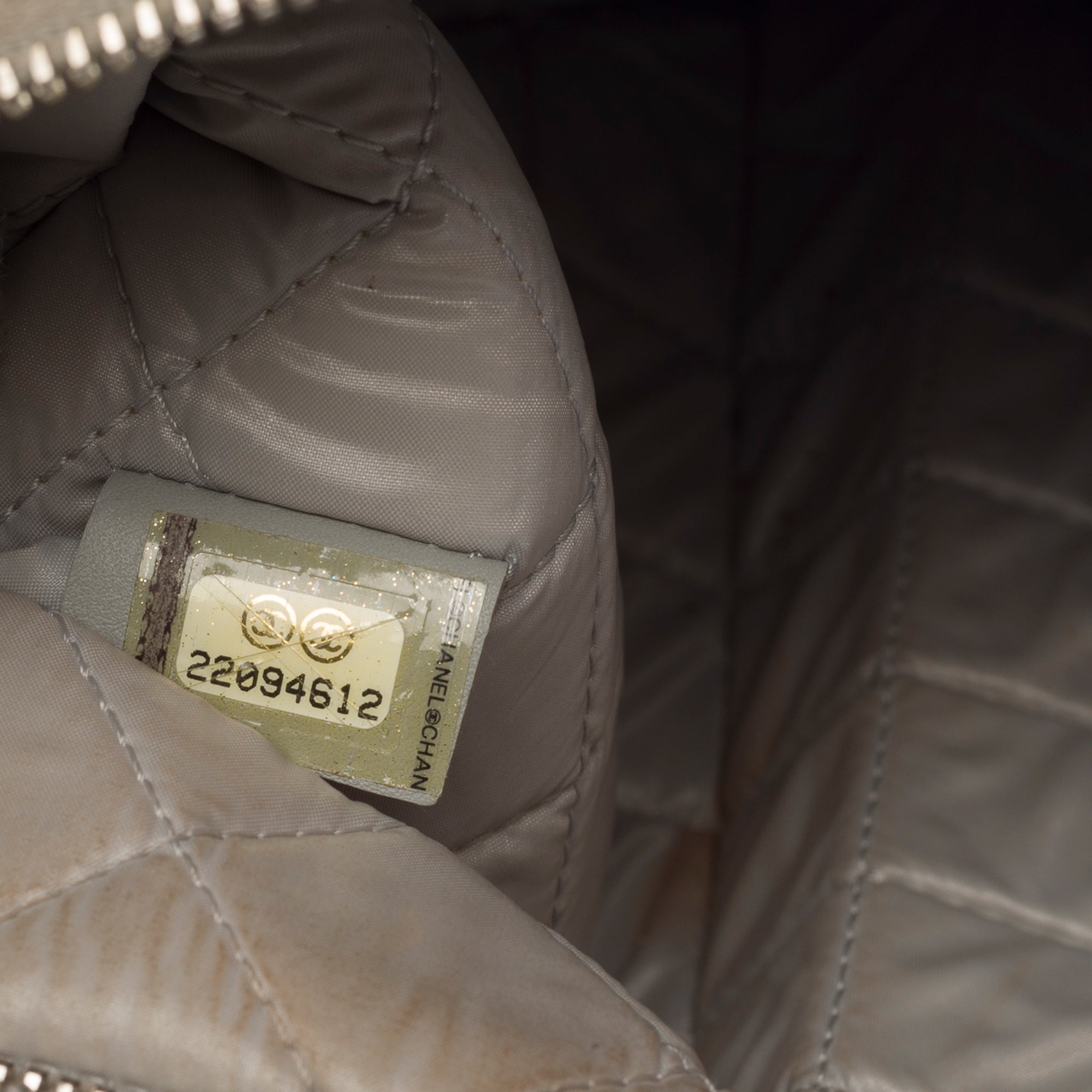 Sac CHANEL en Toile Gris - 103301