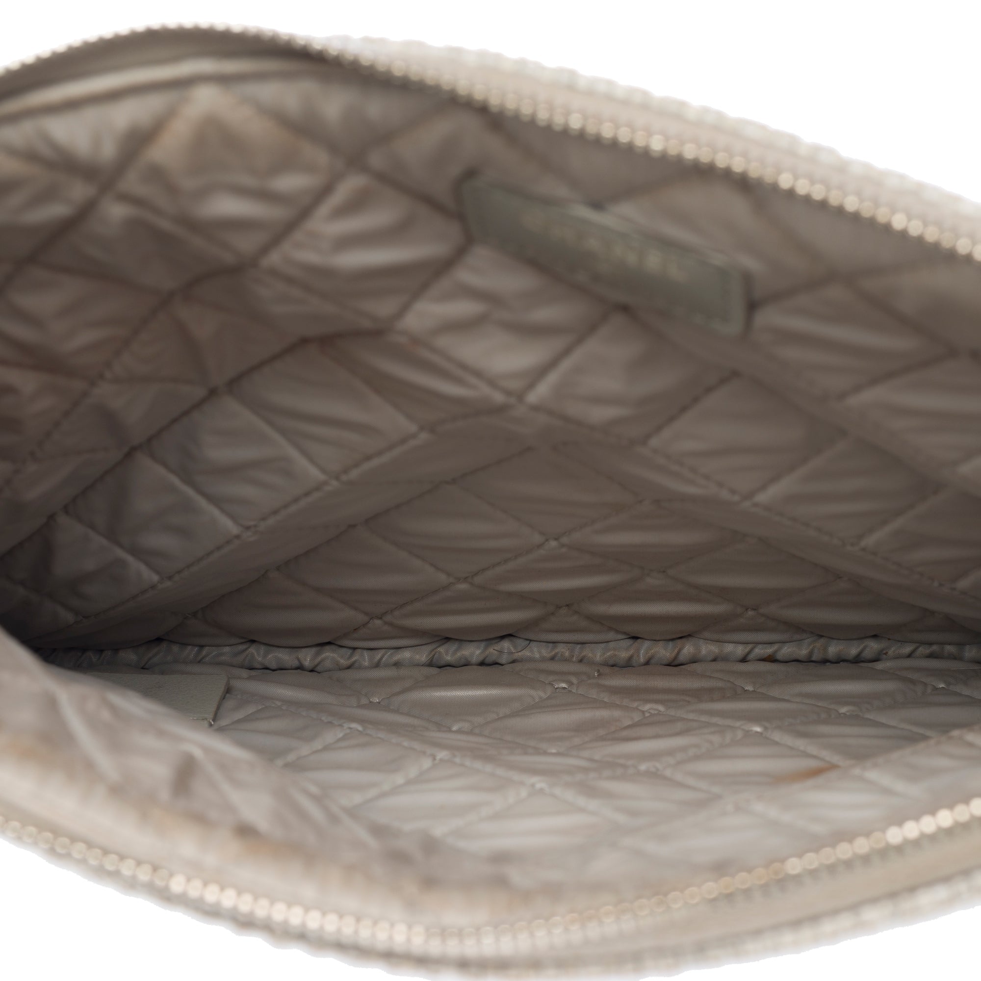 Sac CHANEL en Toile Gris - 103301