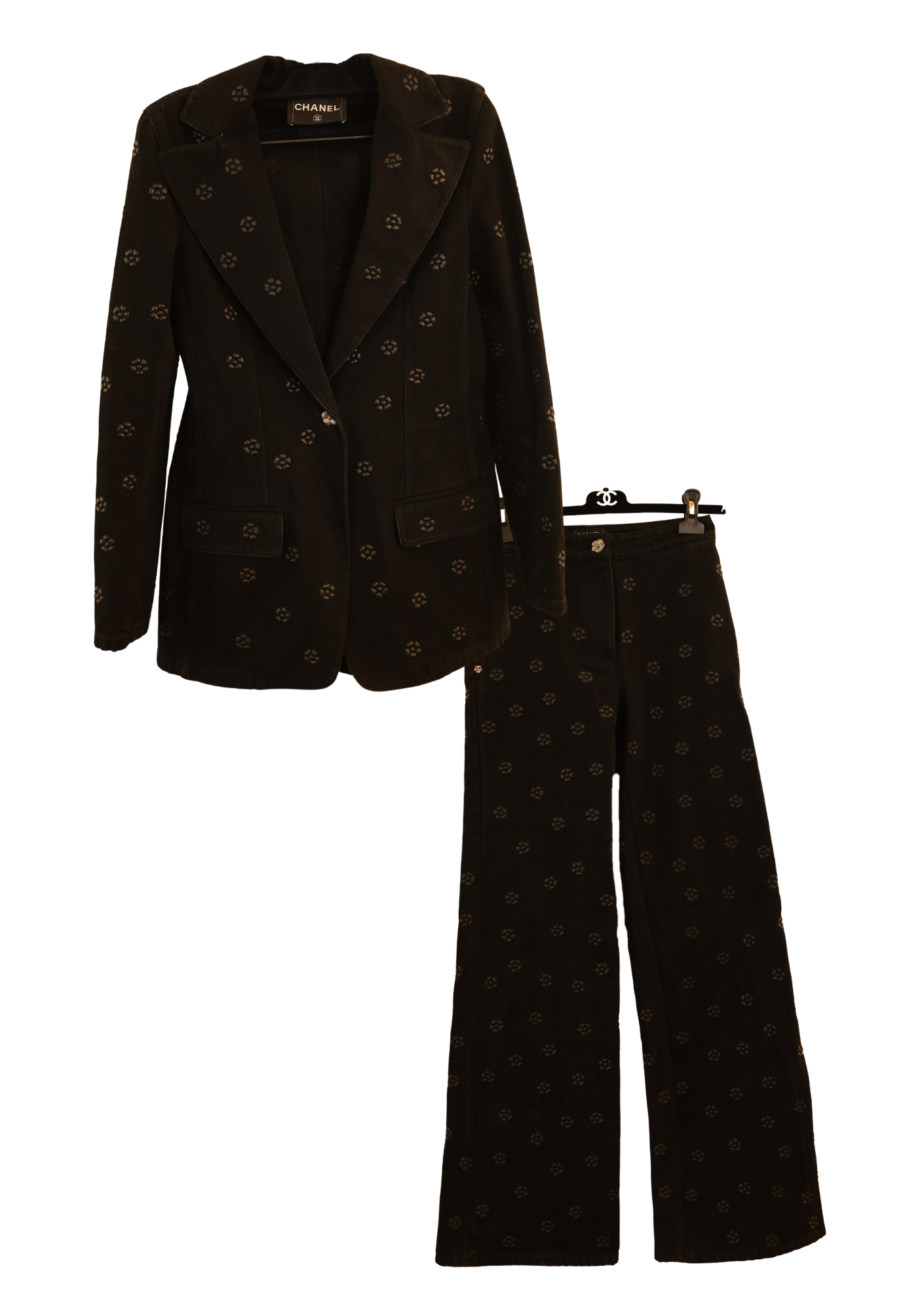 Vêtement CHANEL en Denim Noir - 103260