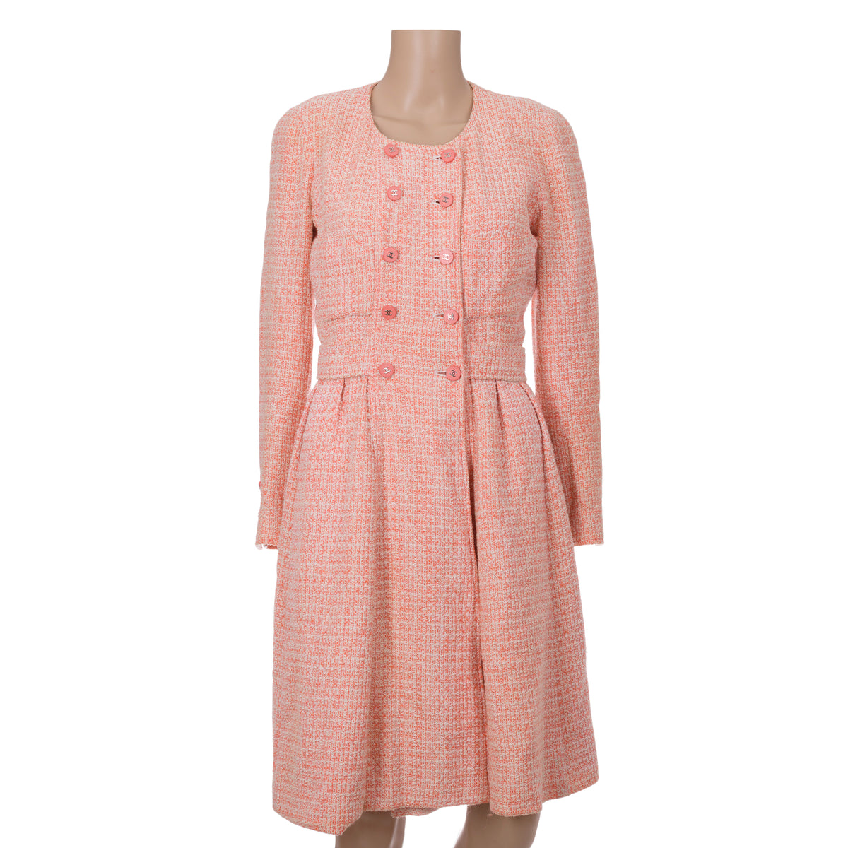 Vêtement CHANEL en Tweed Rose - 102754
