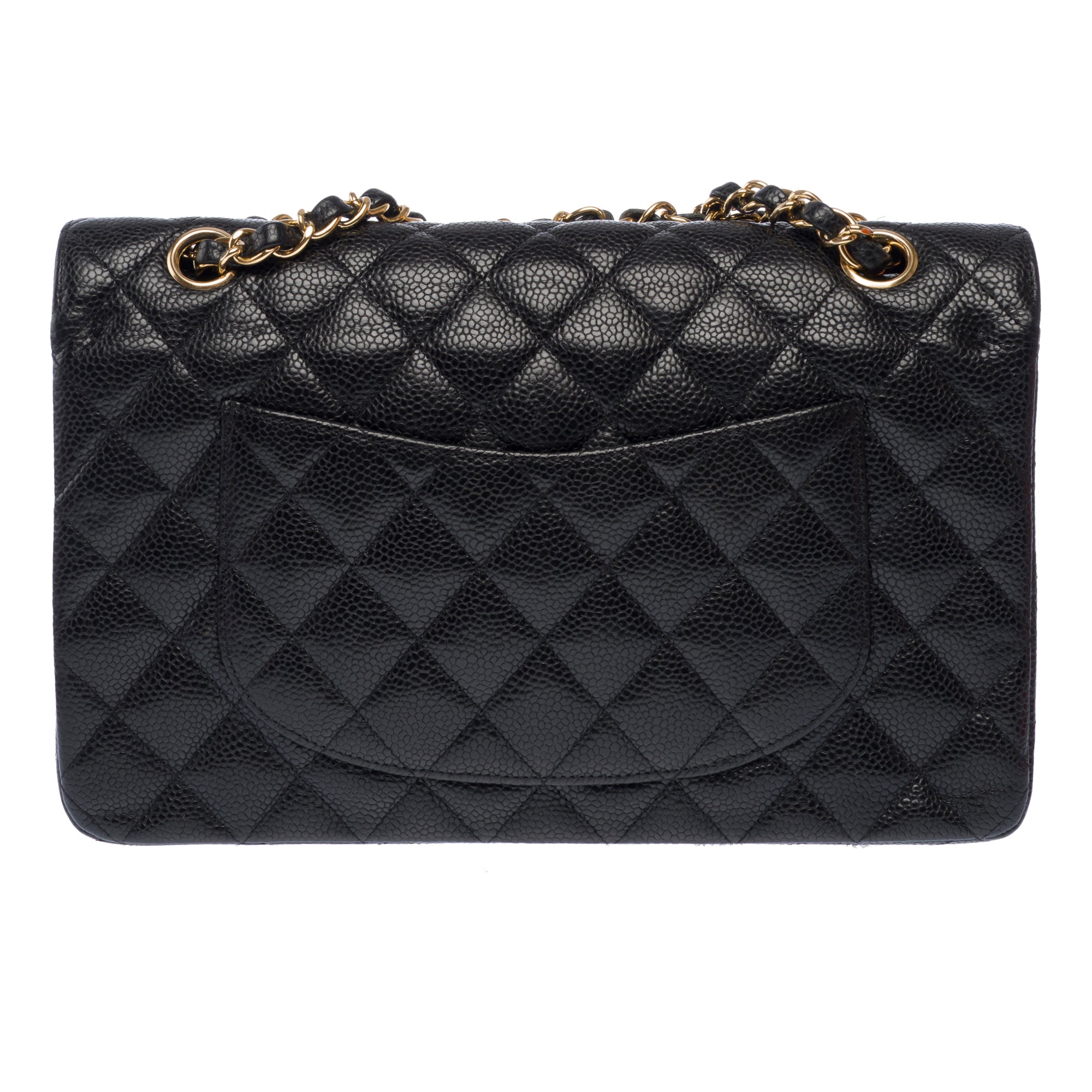 Sac CHANEL Timeless/Classique en Cuir Noir - 103345