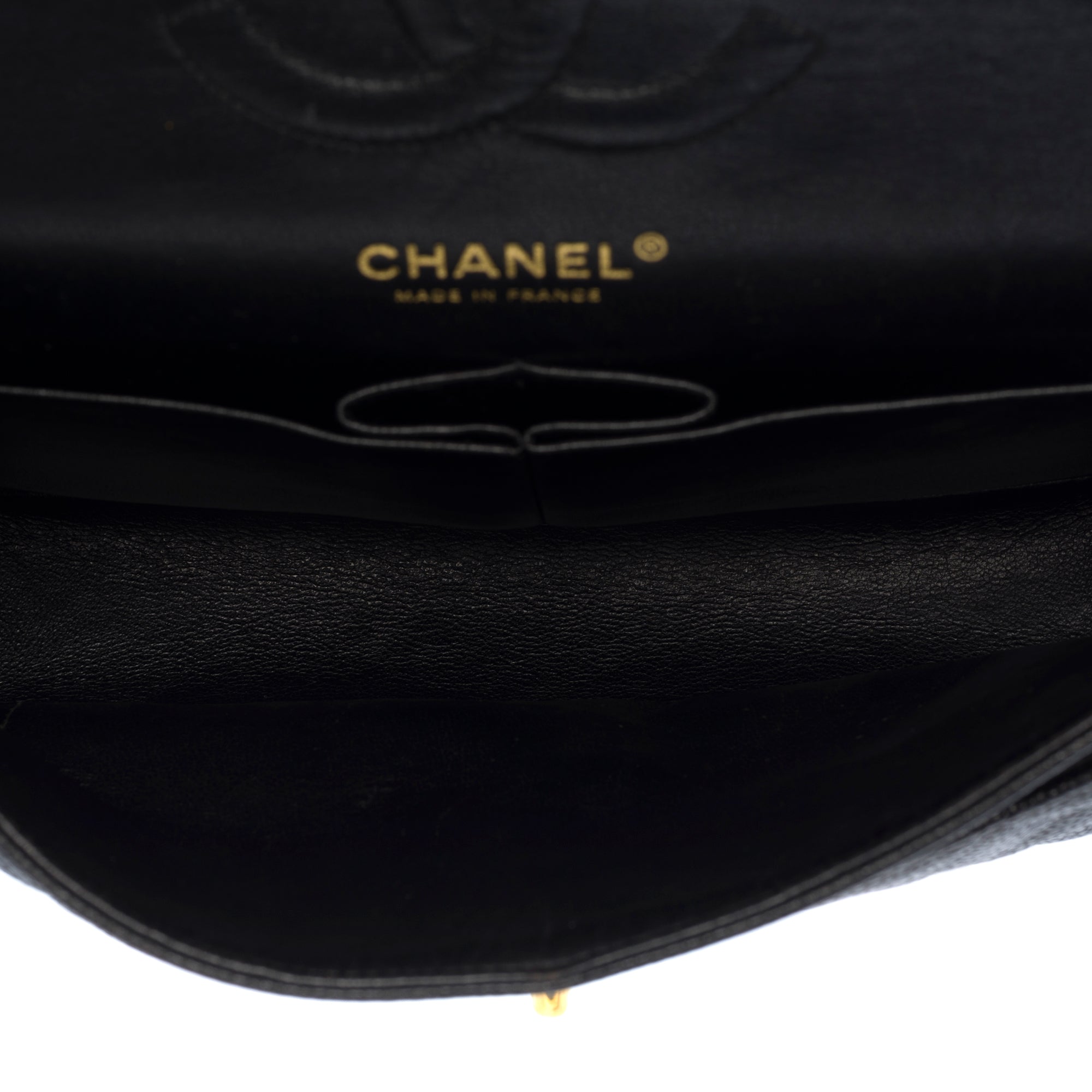 Sac CHANEL Timeless/Classique en Cuir Noir - 103345
