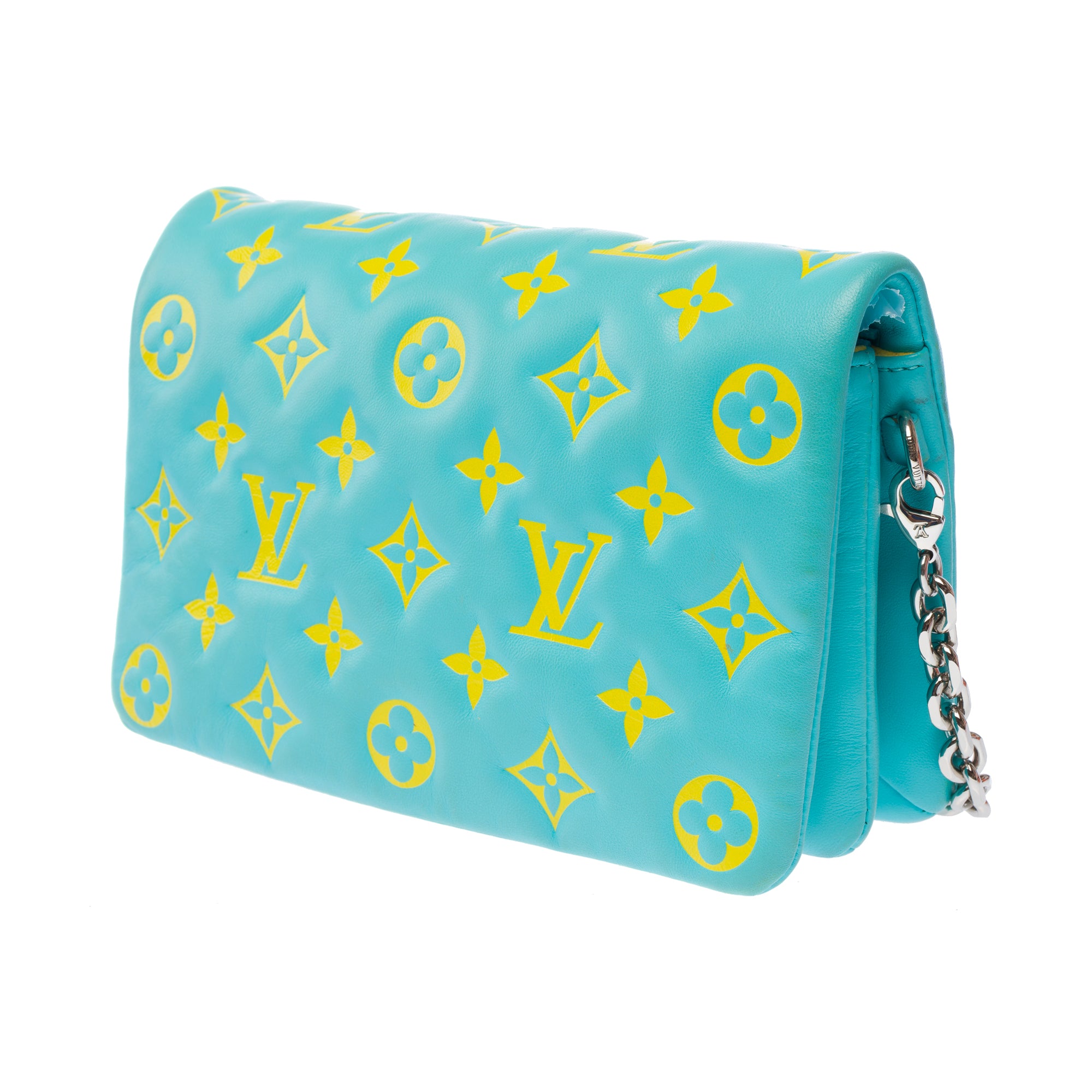 Sac LOUIS VUITTON Coussin en Cuir Bleu - 103335