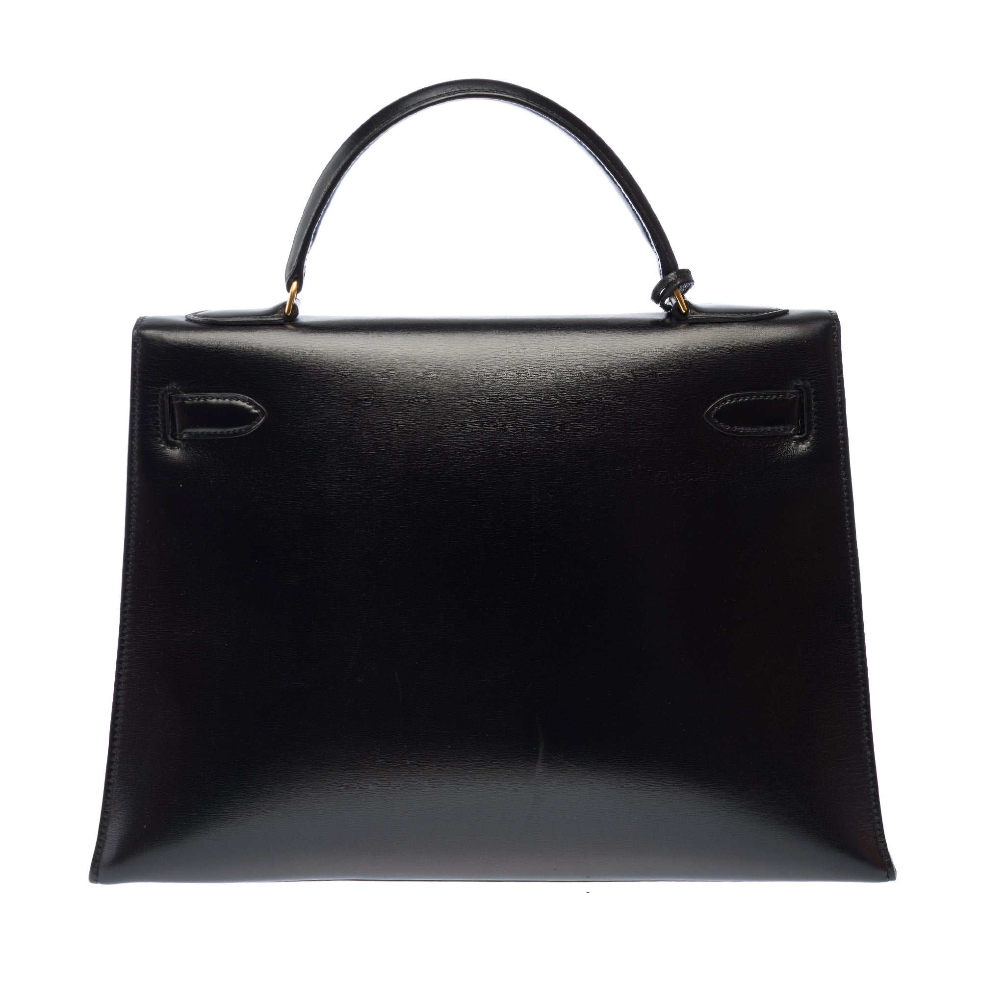 Sac HERMES Kelly 32 en Cuir Noir - 103331