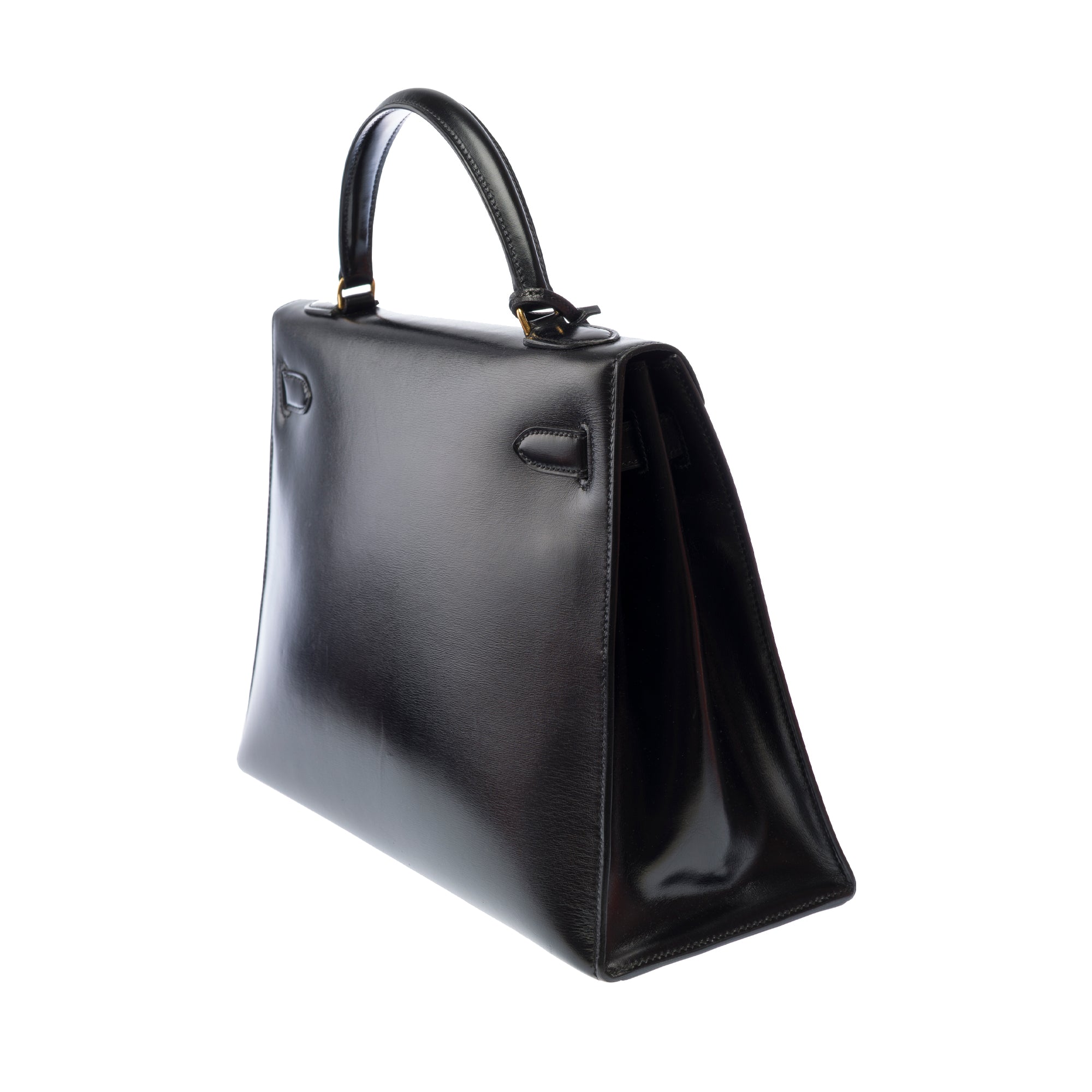 Sac HERMES Kelly 32 en Cuir Noir - 103331