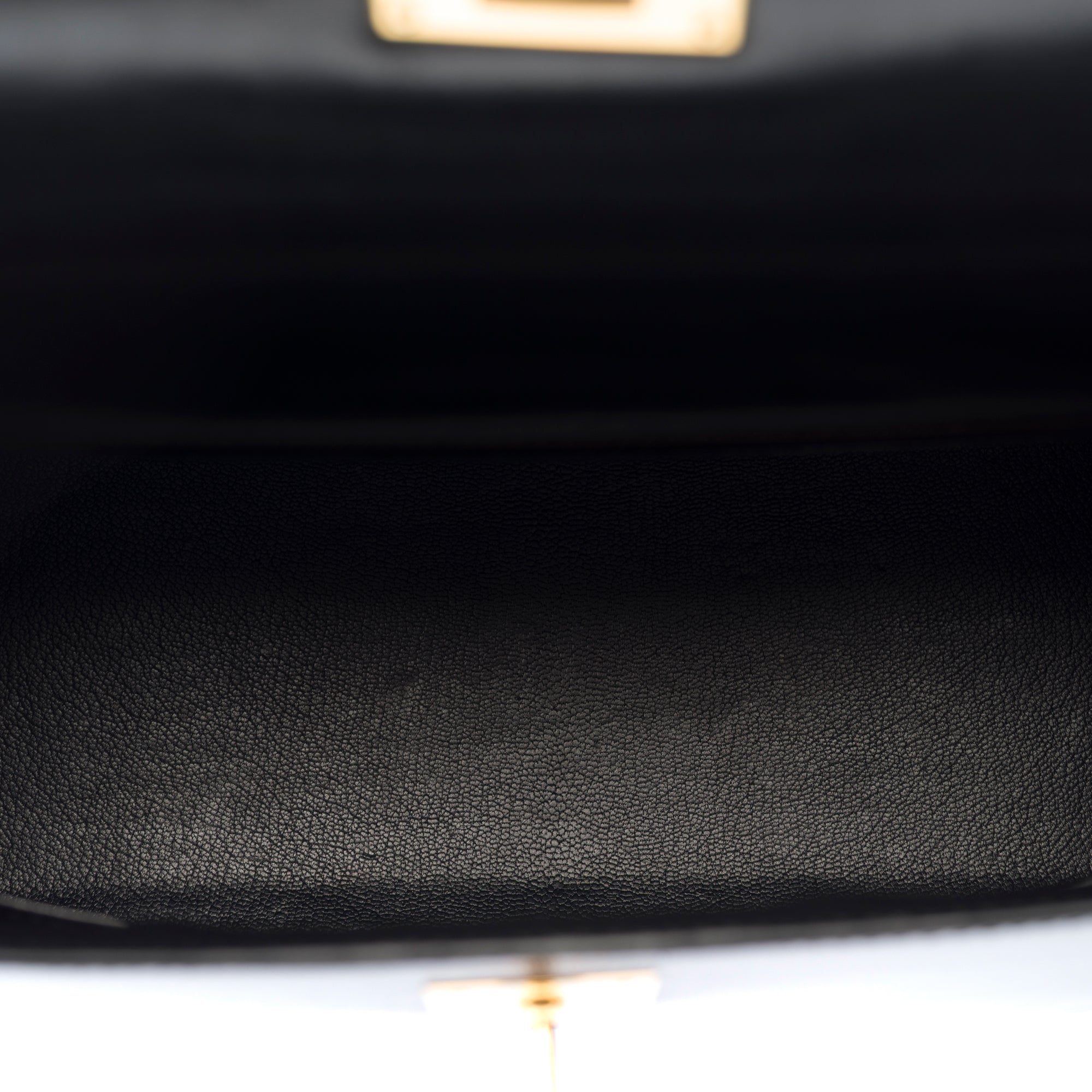 Sac HERMES Kelly 32 en Cuir Noir - 103332