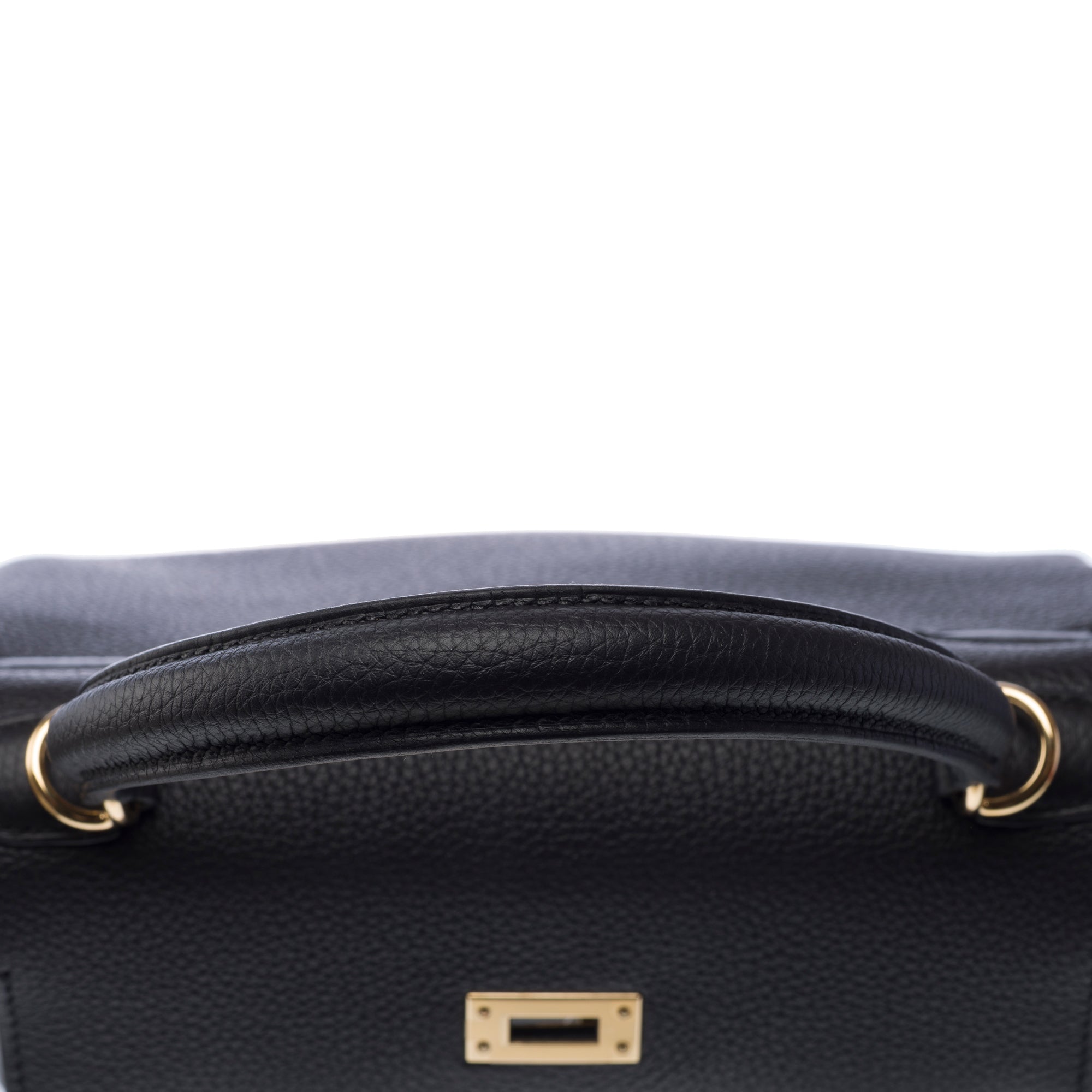 Sac HERMES Kelly 25 en Cuir Noir - 103366