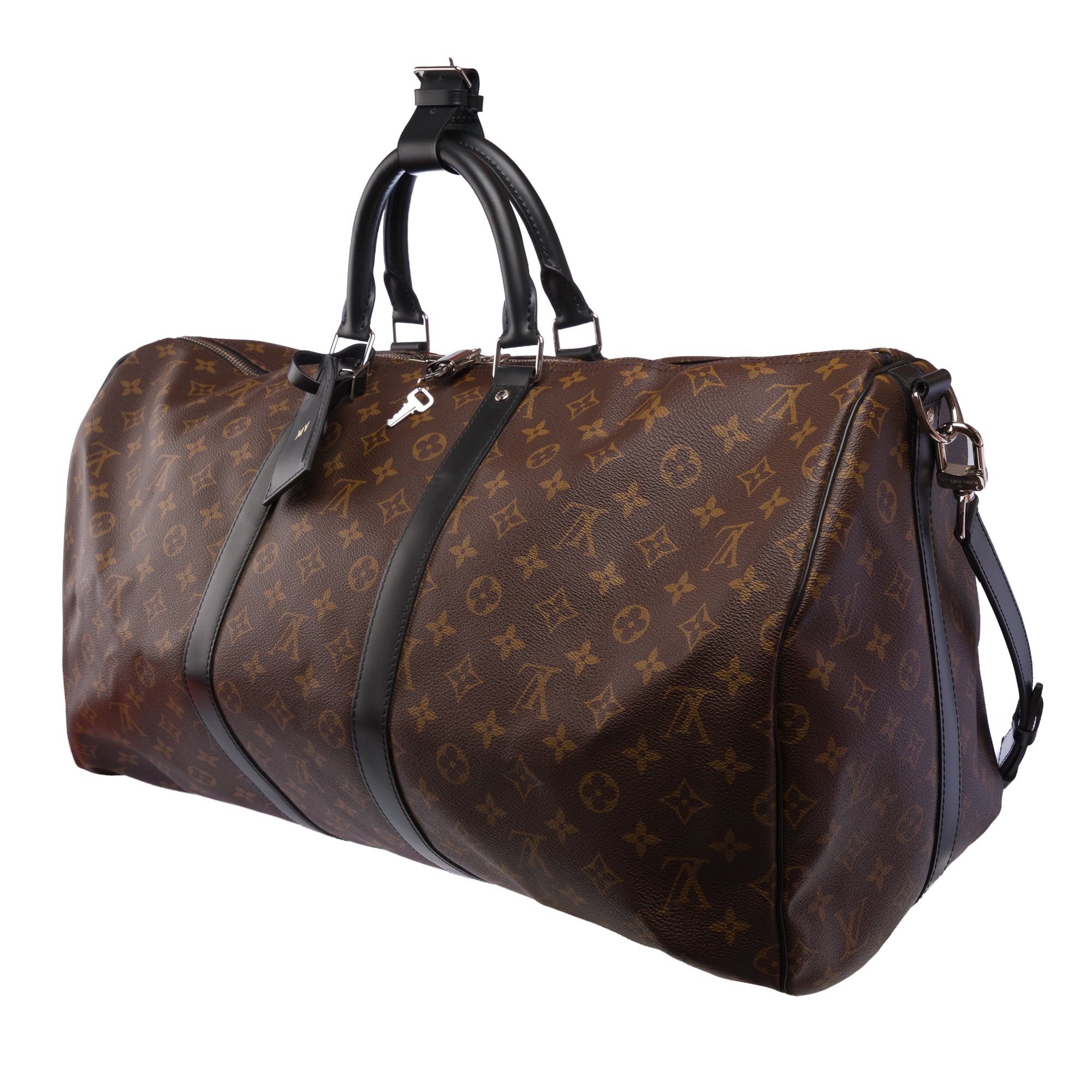 Sac LOUIS VUITTON Keepall en Toile Marron - 103362