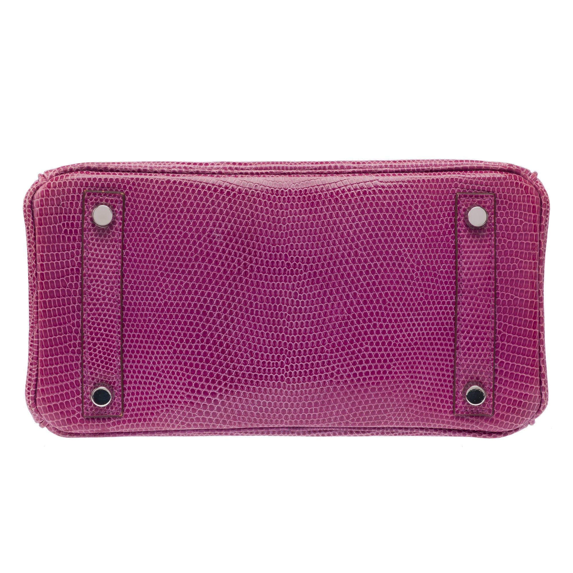 Sac HERMES Birkin 25 en Cuirs exotiques Violet - 103358