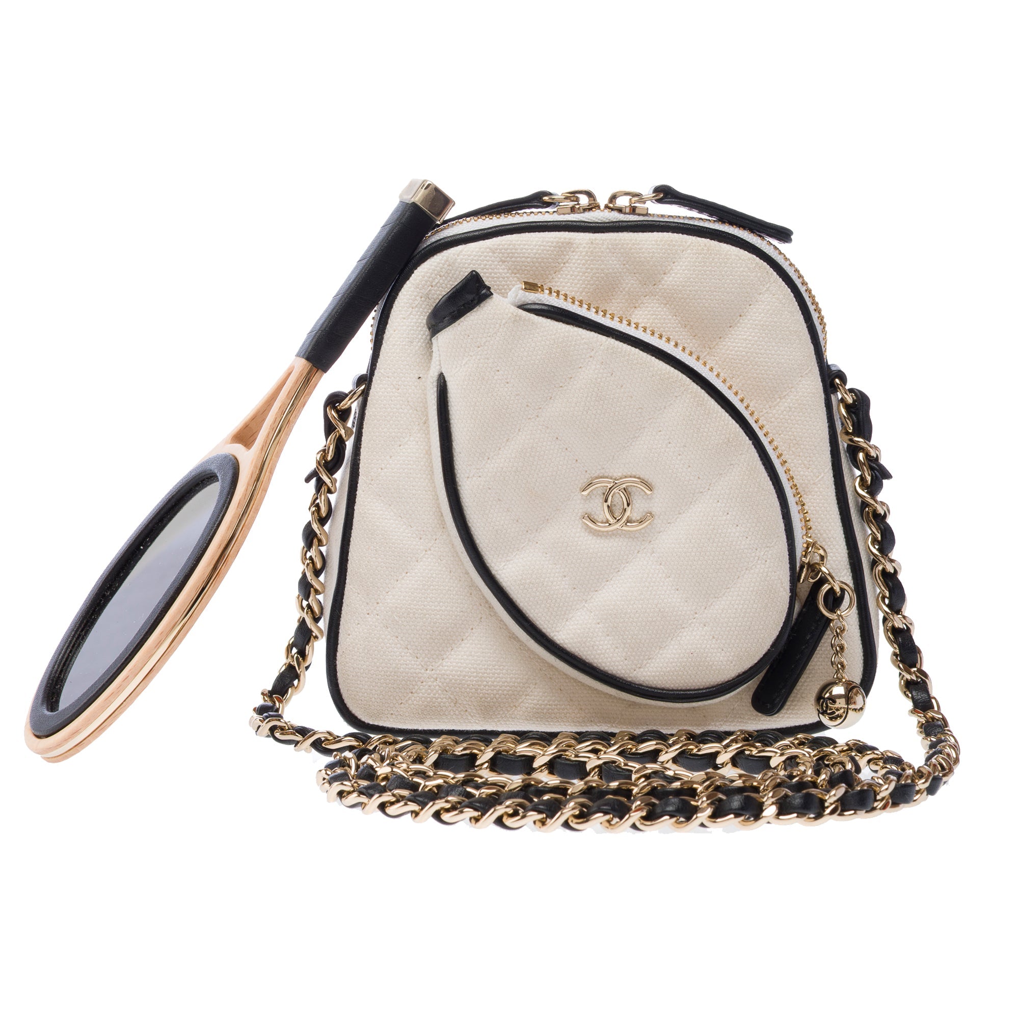 Sac CHANEL en Denim Blanc - 103348