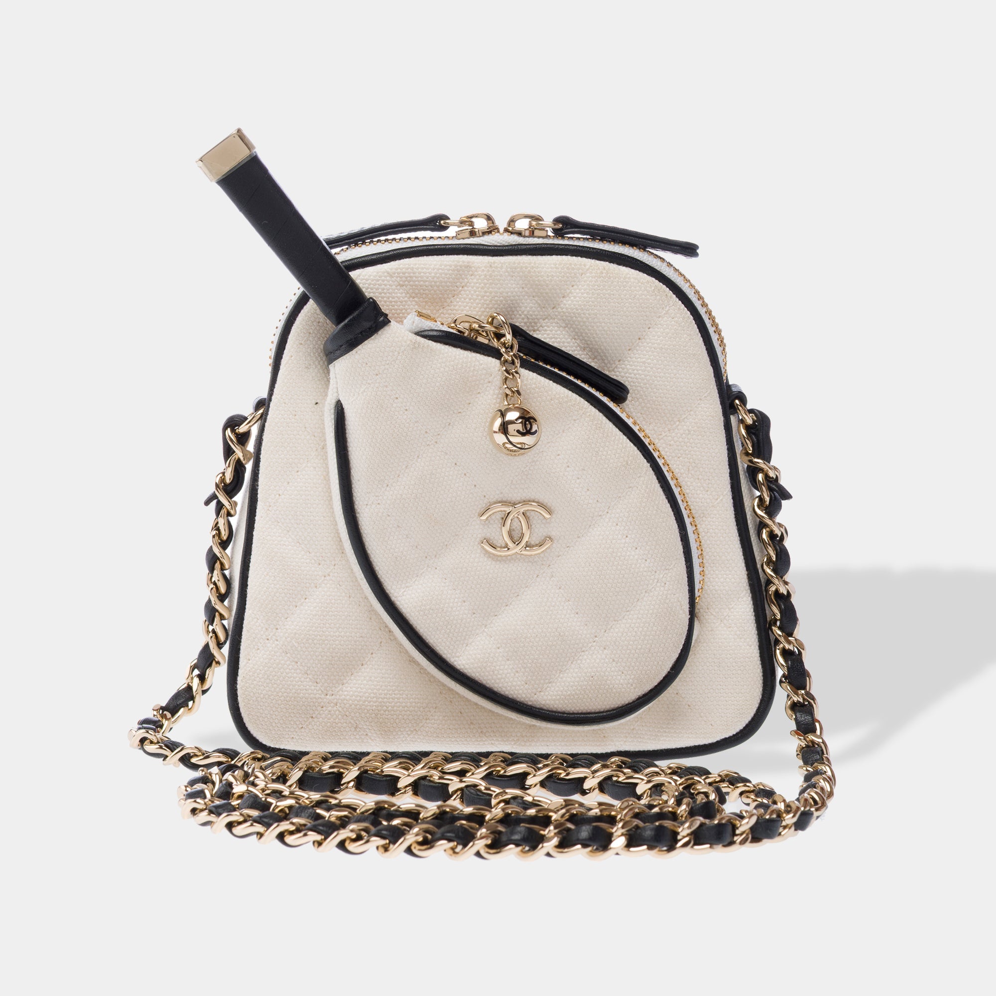 Sac CHANEL en Denim Blanc - 103348