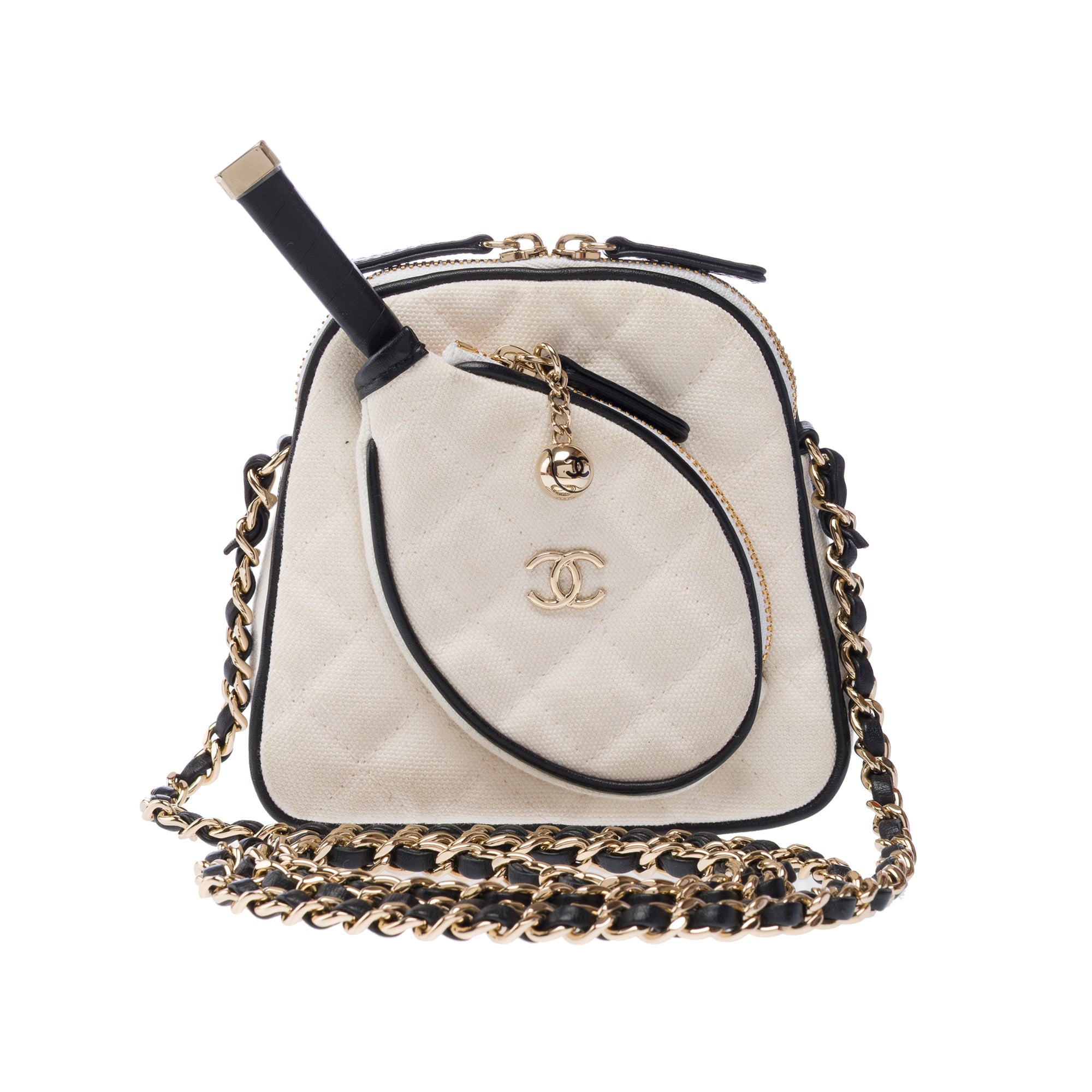 Sac CHANEL en Denim Blanc - 103348