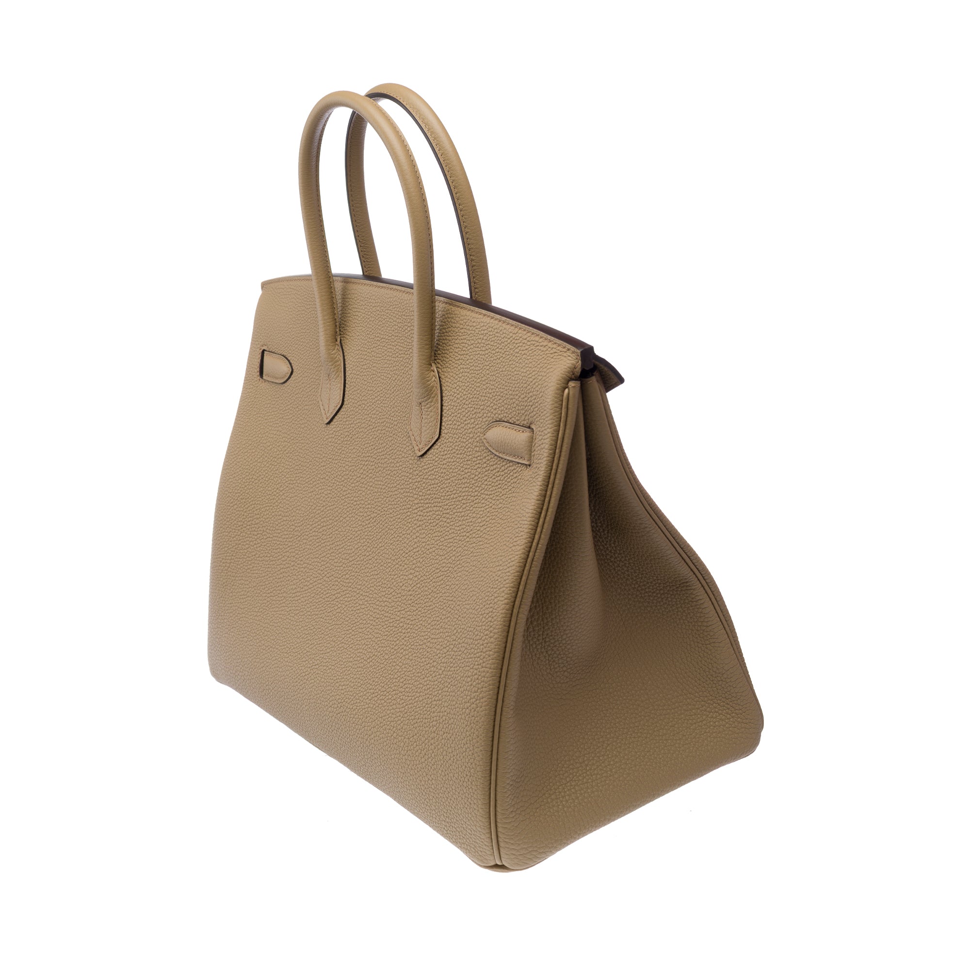 Sac HERMES Birkin 35 en Cuir Beige - 103376