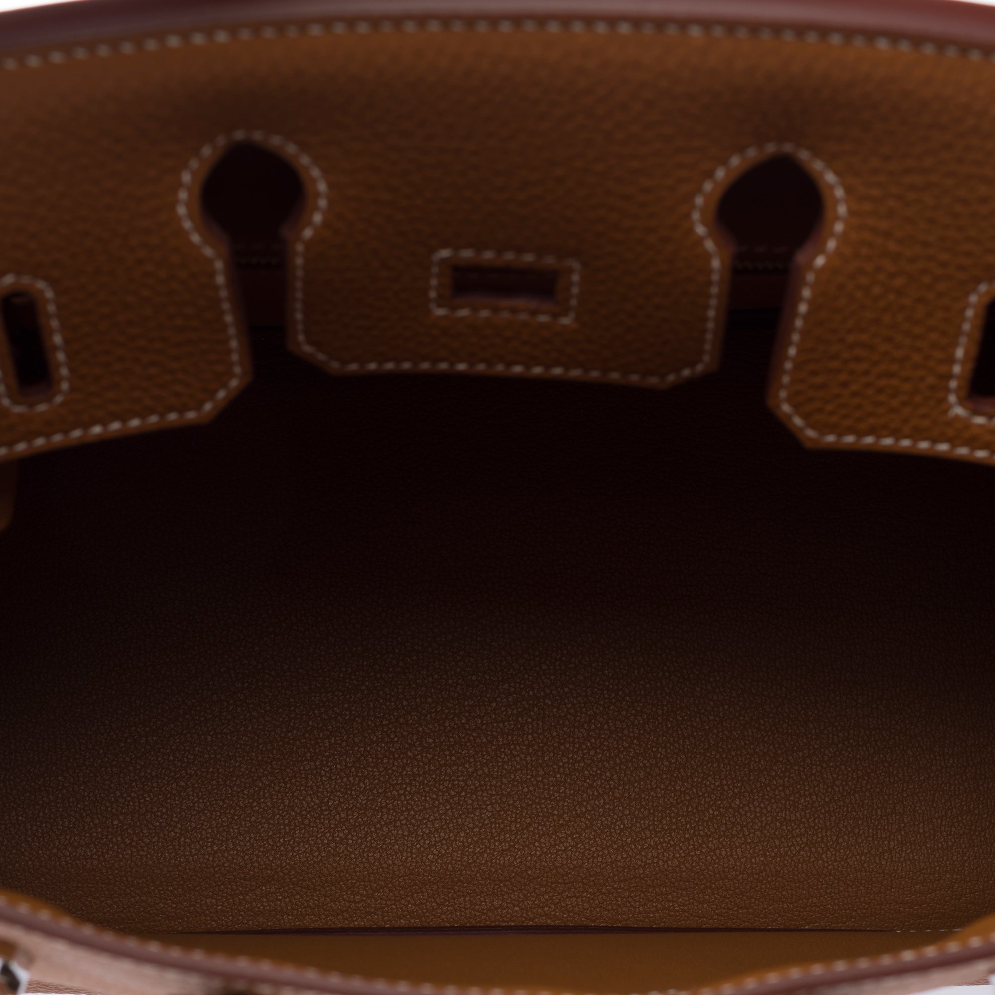 Sac HERMES Birkin 25 en Cuir Doré - 103369