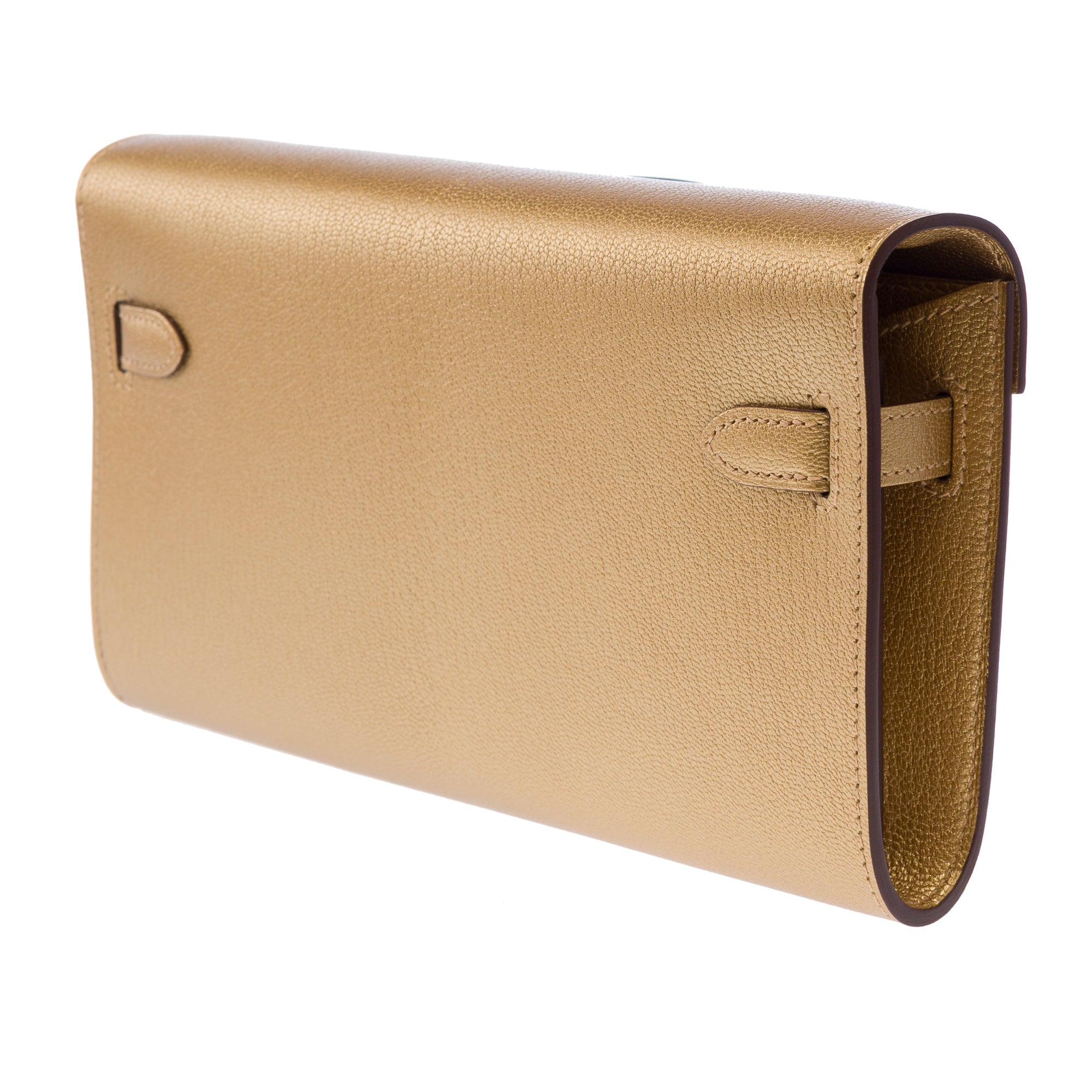 Sac HERMES Kelly to go en Cuir Doré - 103378