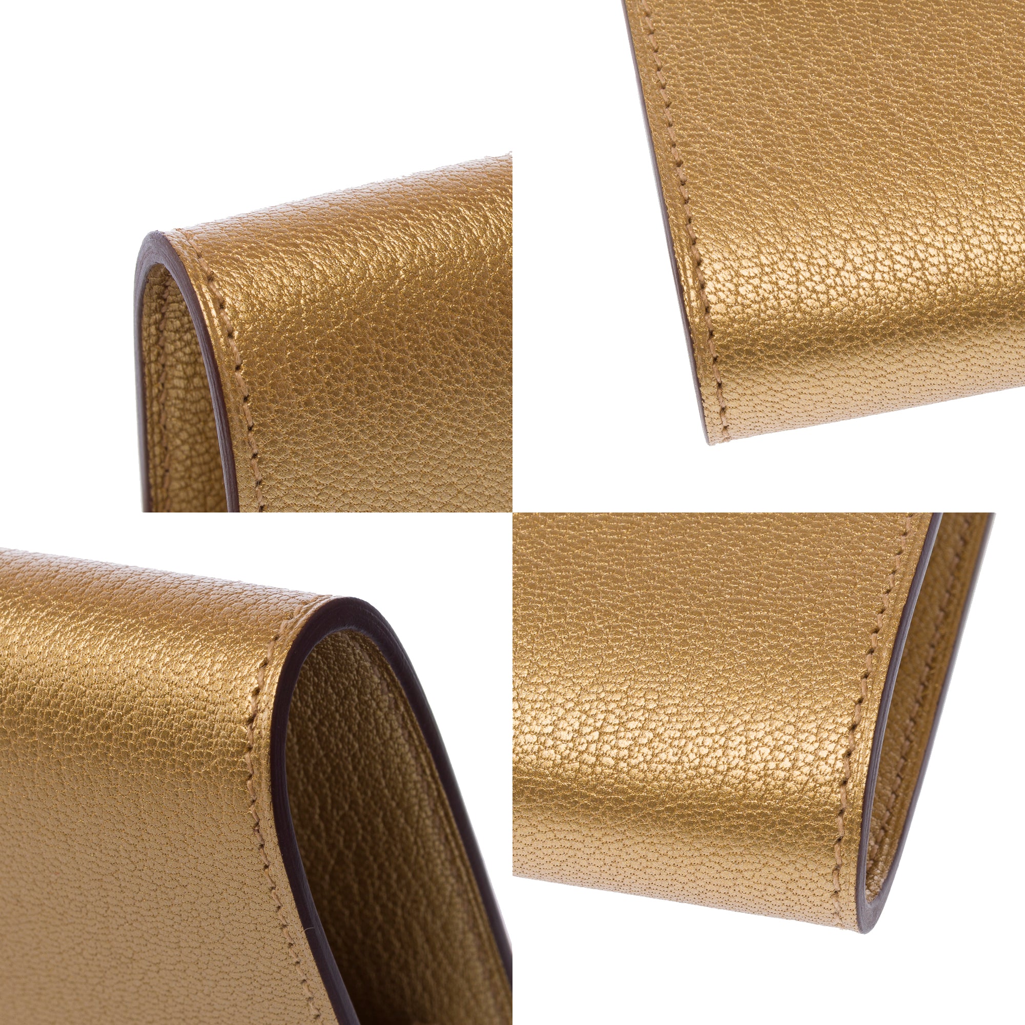 Sac HERMES Kelly to go en Cuir Doré - 103378