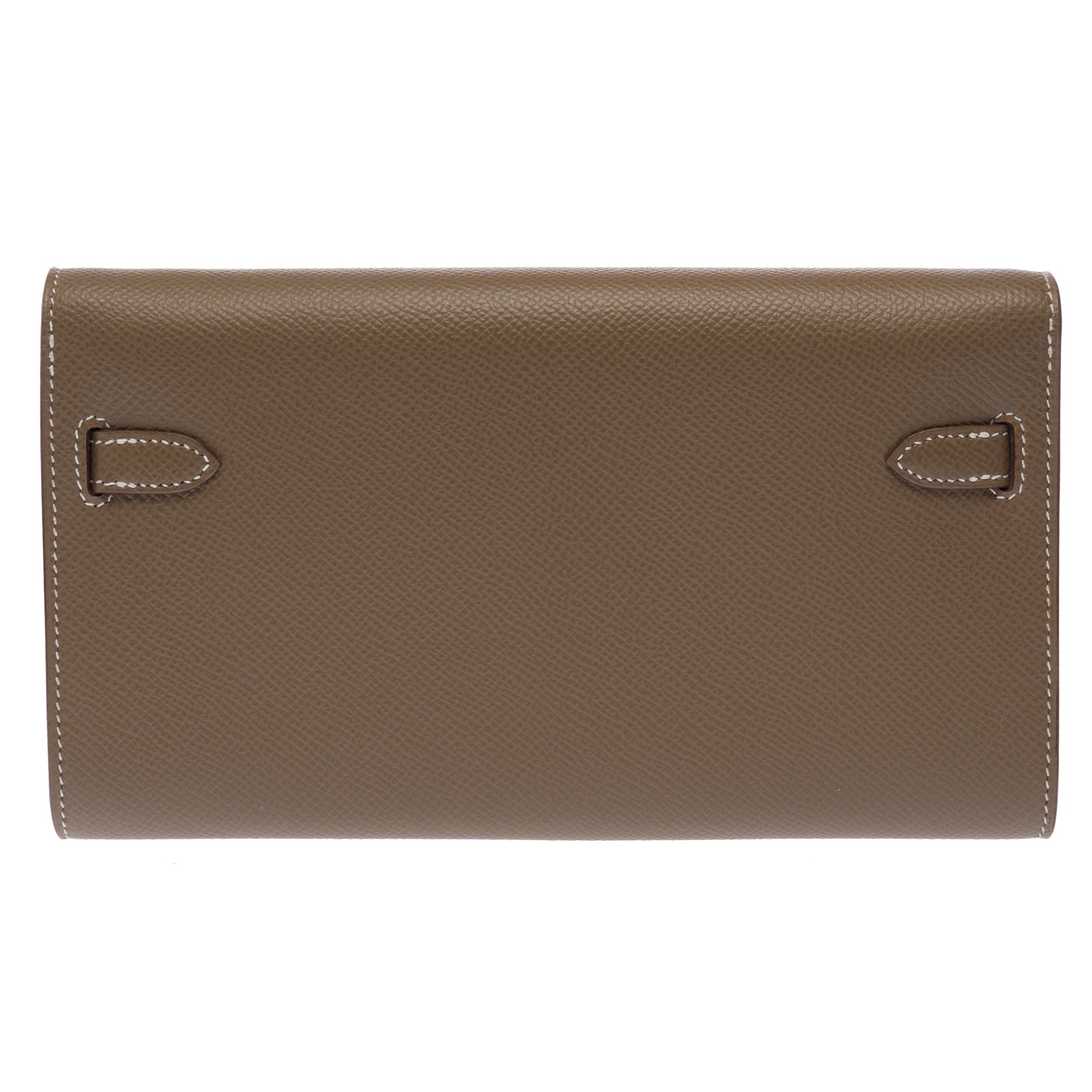 Sac HERMES Kelly to go en Cuir Étoupe - 103383