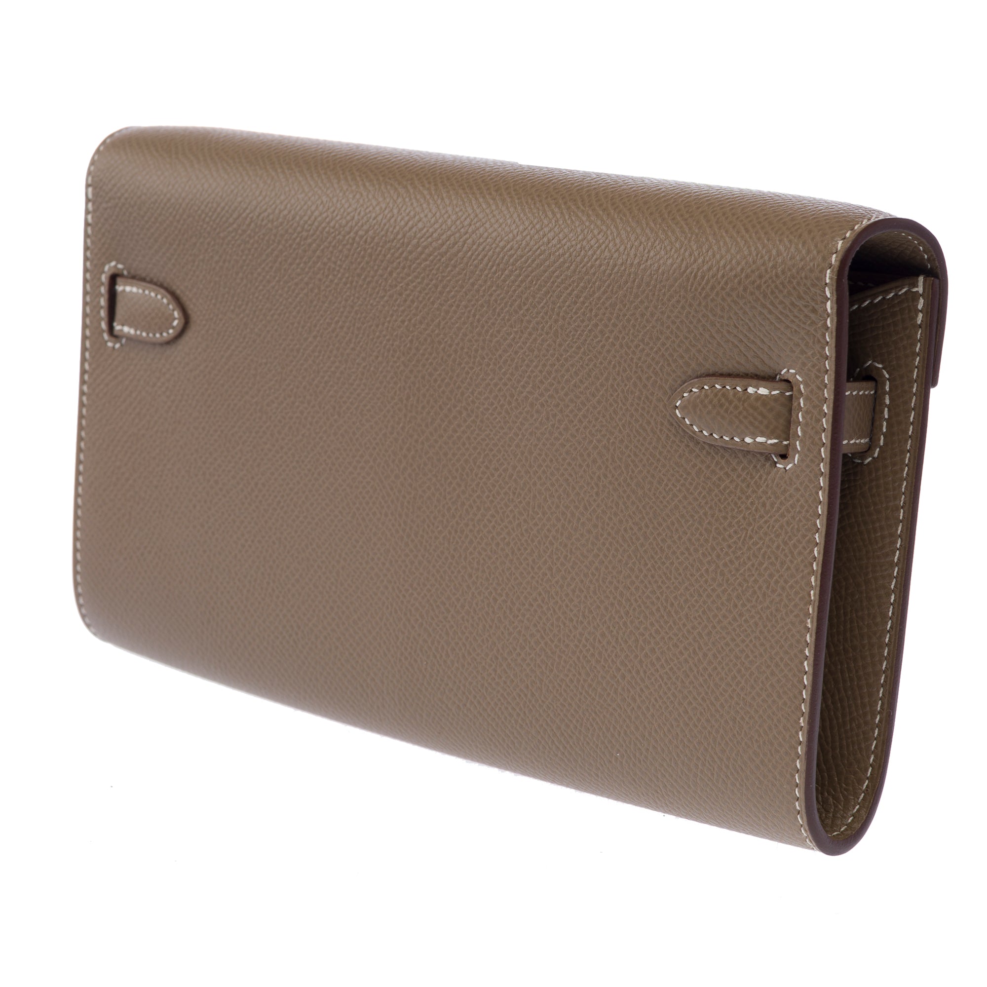 Sac HERMES Kelly to go en Cuir Étoupe - 103383