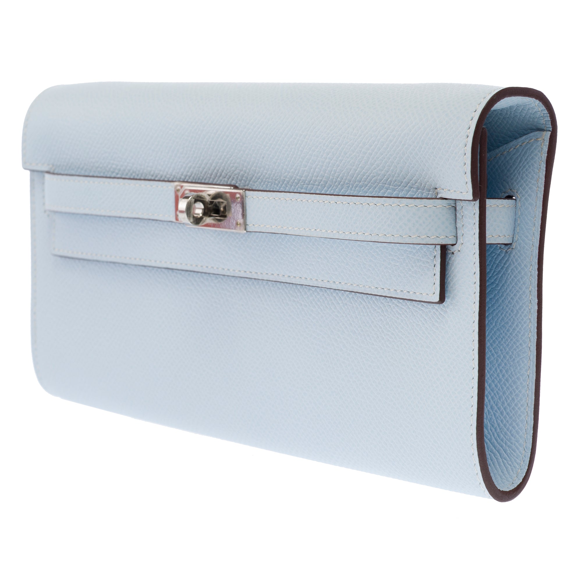Sac HERMES Kelly to go en Cuir Bleu - 103382
