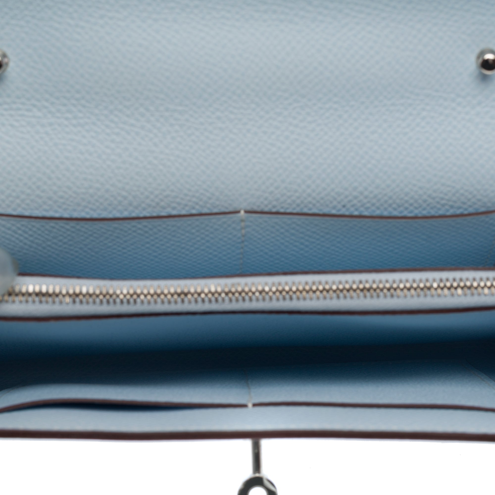 Sac HERMES Kelly to go en Cuir Bleu - 103382